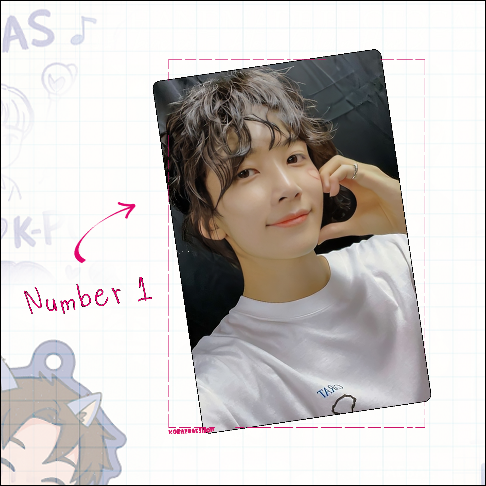 Svt - Jeong Handmade photocards kpop inspired - Bias Set 1