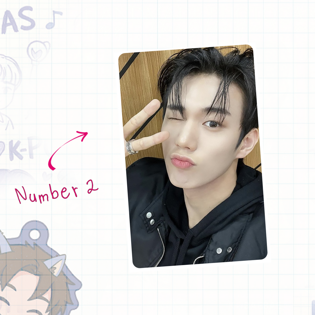 P1H - Tak handmade photocards kpop inspired - Set 1