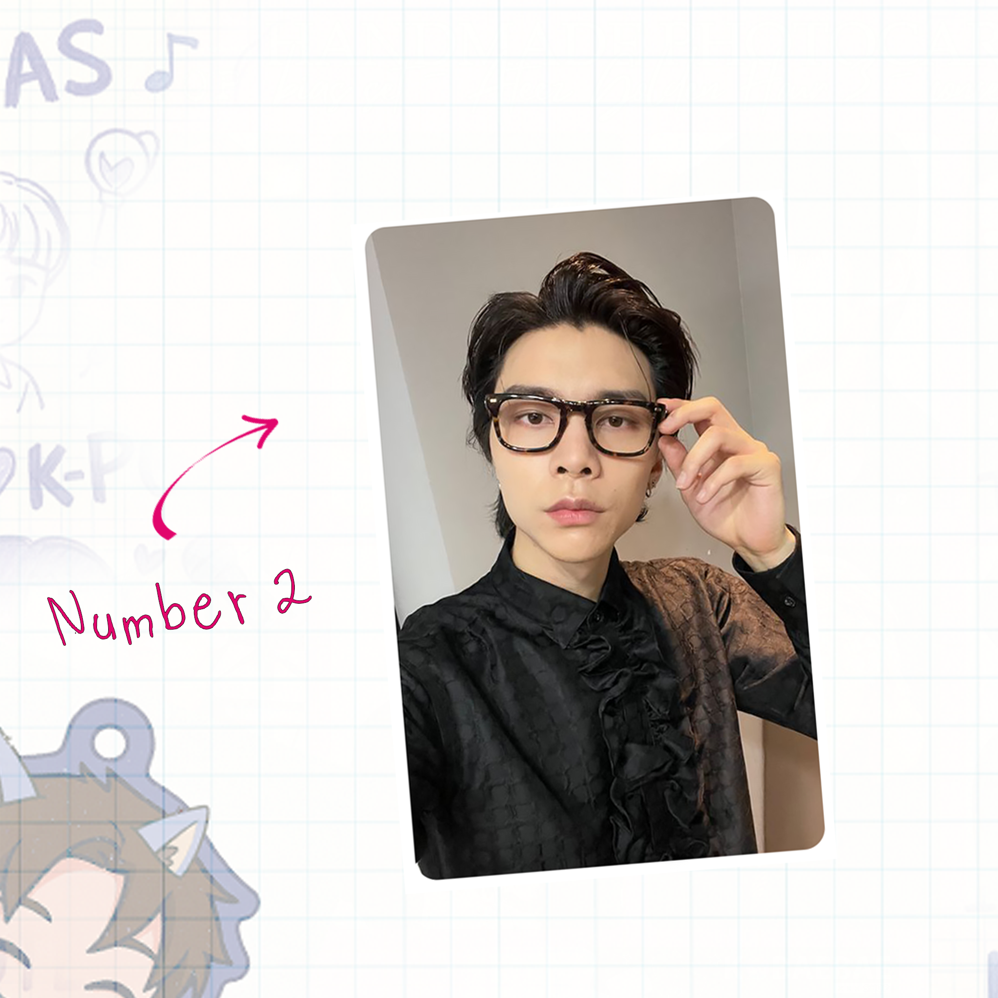 NeoUnit - Johnny handmade photocards kpop inspired - Set 1