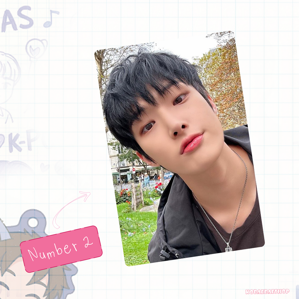 Atz - Mingie handmade photocards kpop inspired - Set 3