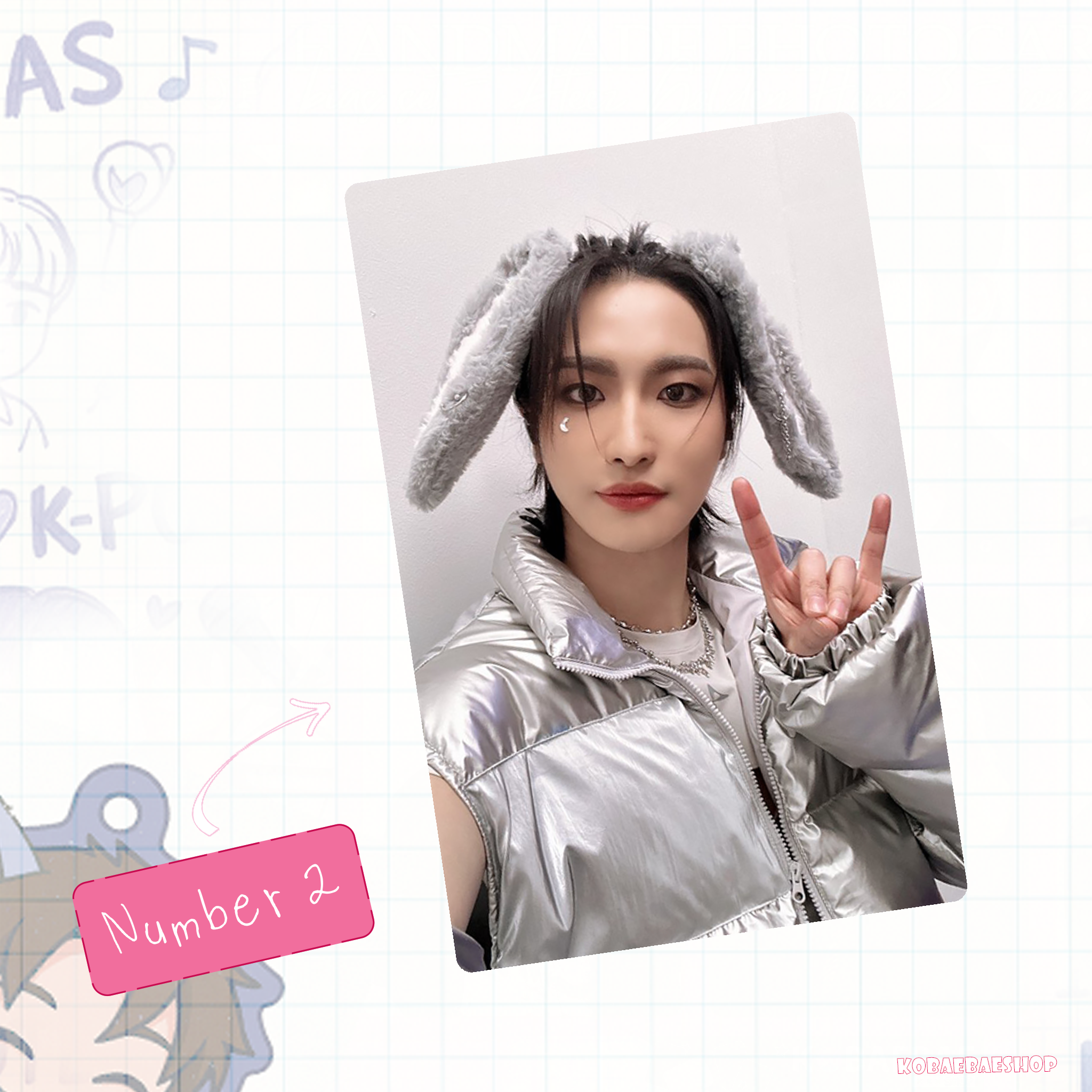 Atz - Hwa handmade photocards kpop inspired - Set 3