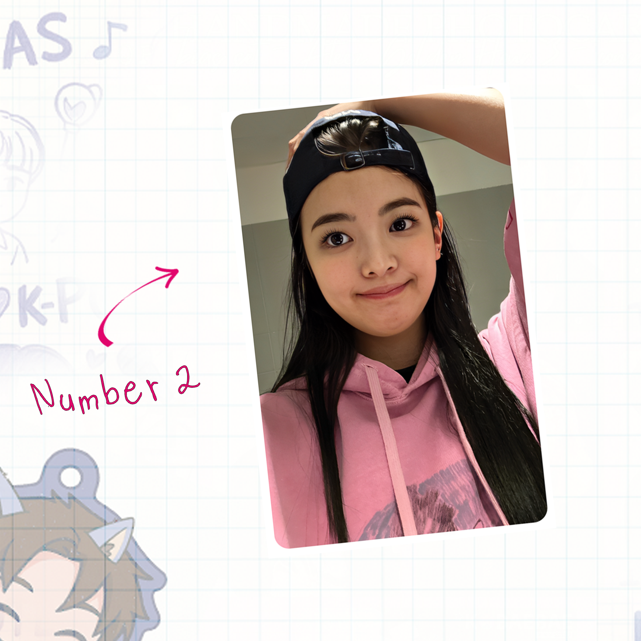 Itz - Lia handmade photocards kpop inspired - Set 1