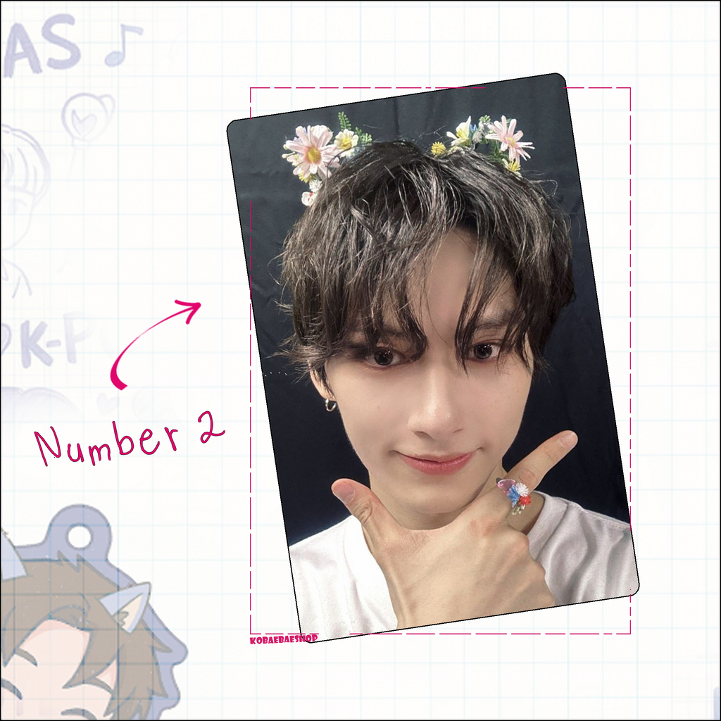 Svt - Jun Handmade photocards kpop inspired - Bias Set 1