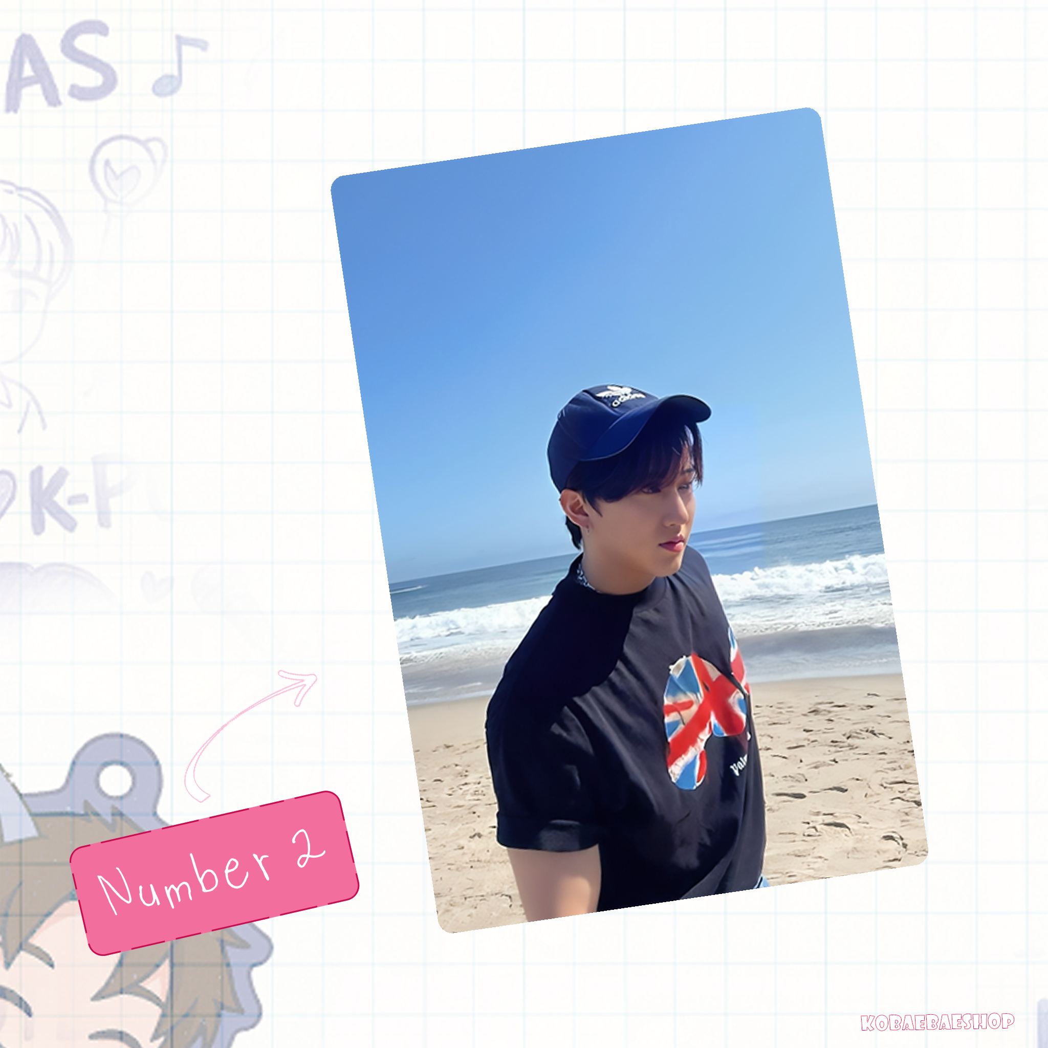 Date with My Bias - Binnie Instant-Style Fanmade Photo Print