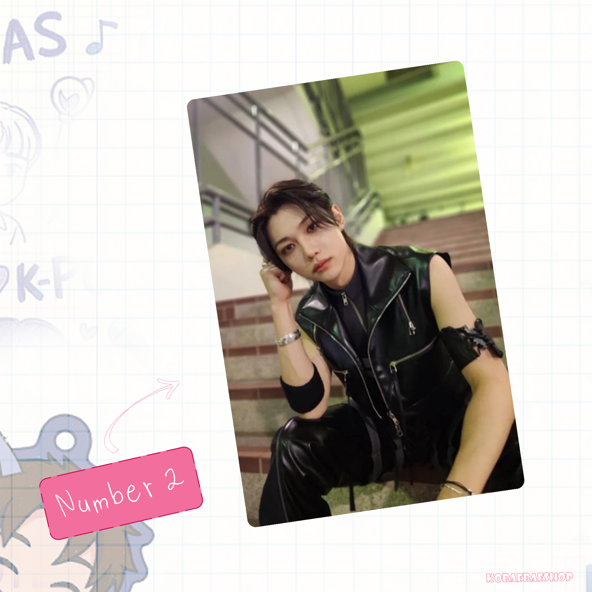 Skz - Lix Handmade photocards kpop inspired - Bias set 4