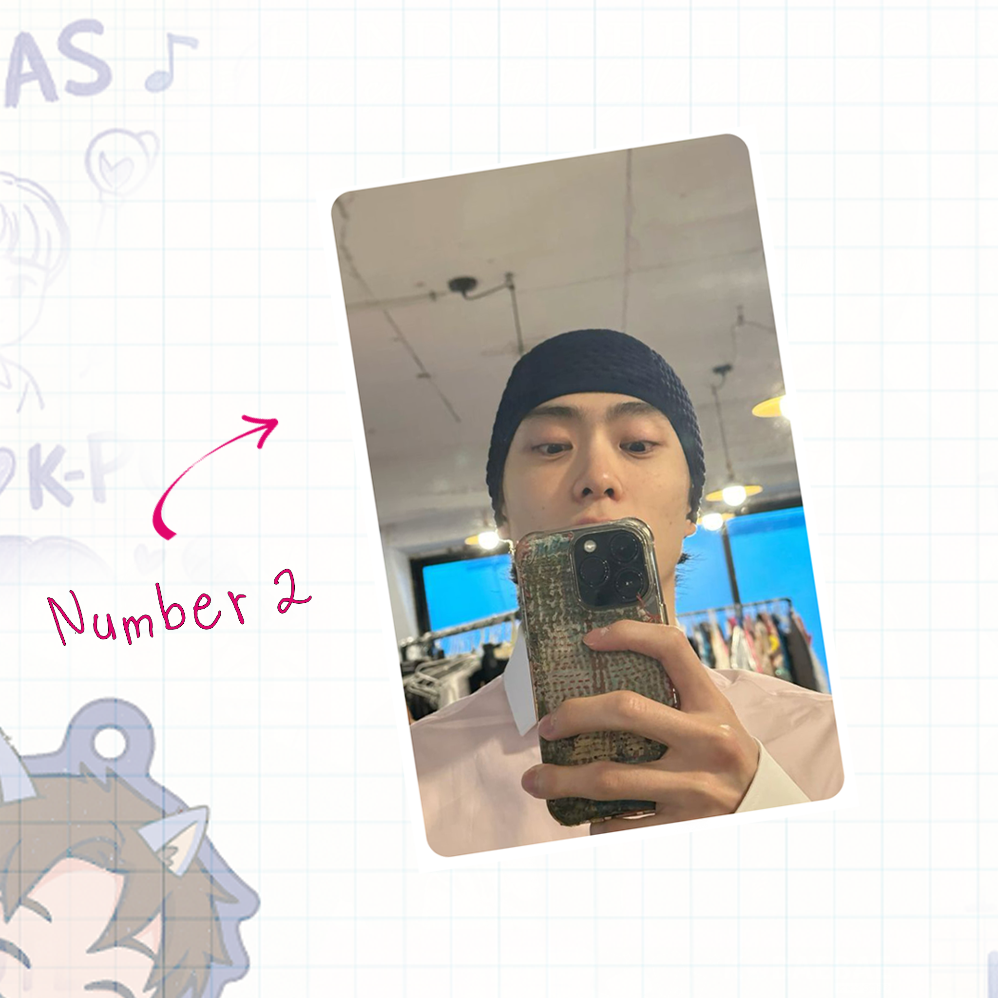 NeoUnit - Hae handmade photocards kpop inspired - Set 1