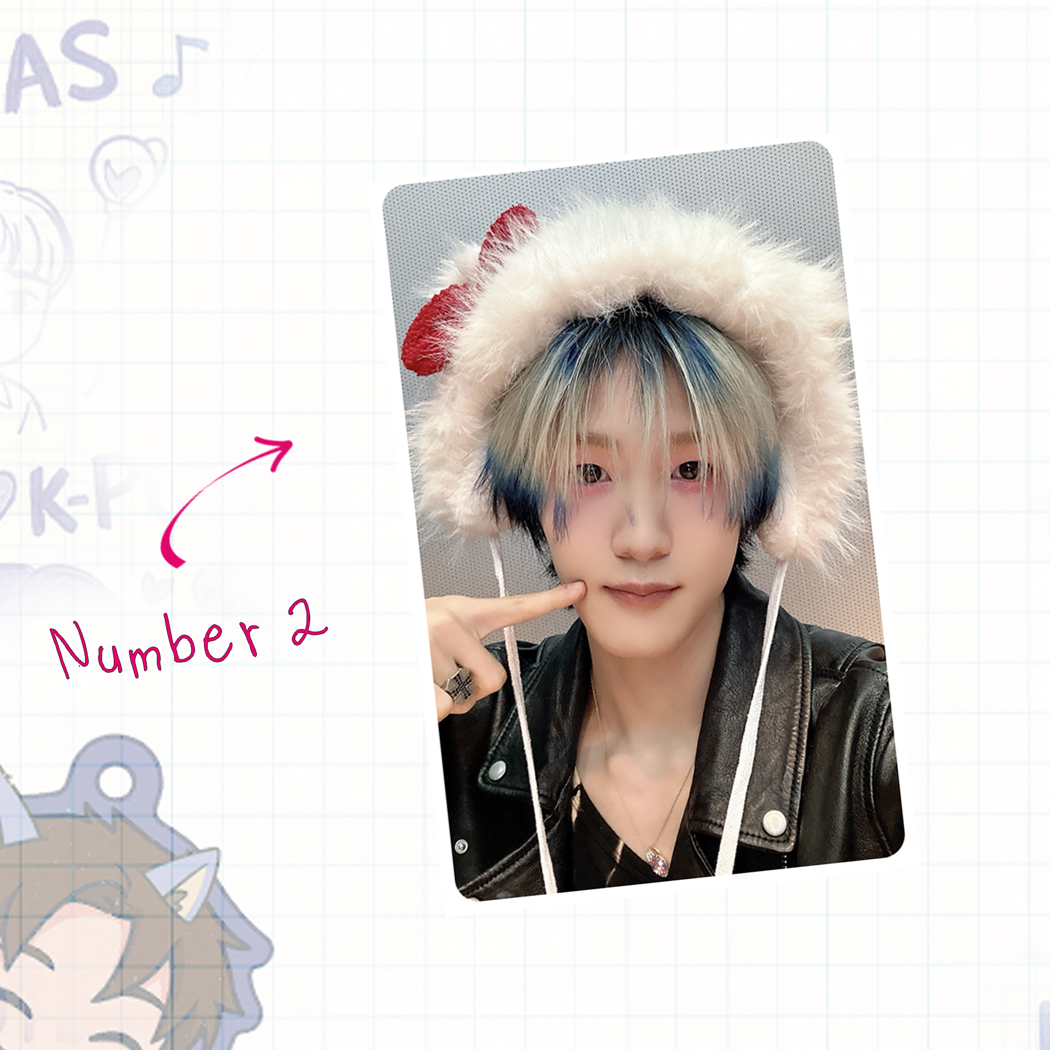 P1H - Shota handmade photocards kpop inspired - Set 1