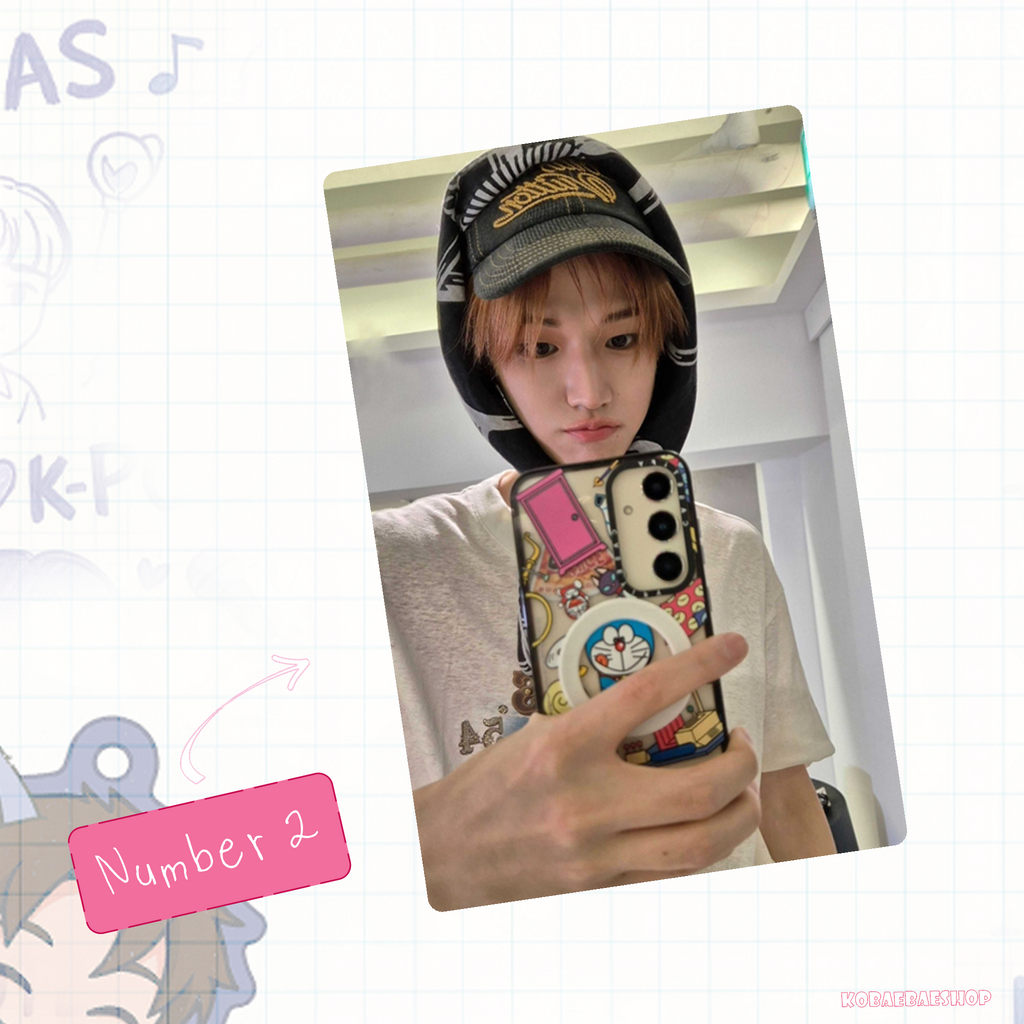 Boynextdoor - Riwoo handmade photocards kpop inspired - Set 1