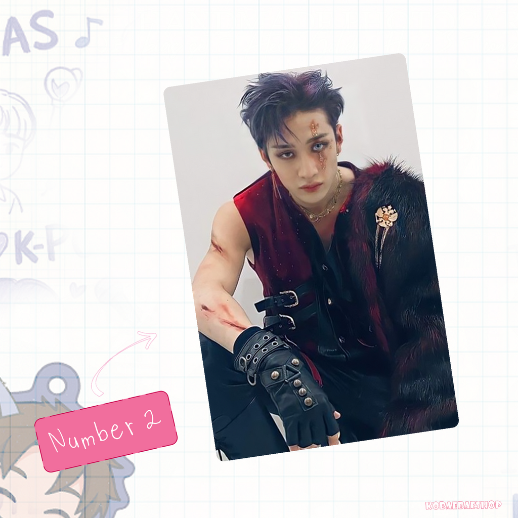 Skz - Channie Handmade photocards kpop inspired - Bias set 4