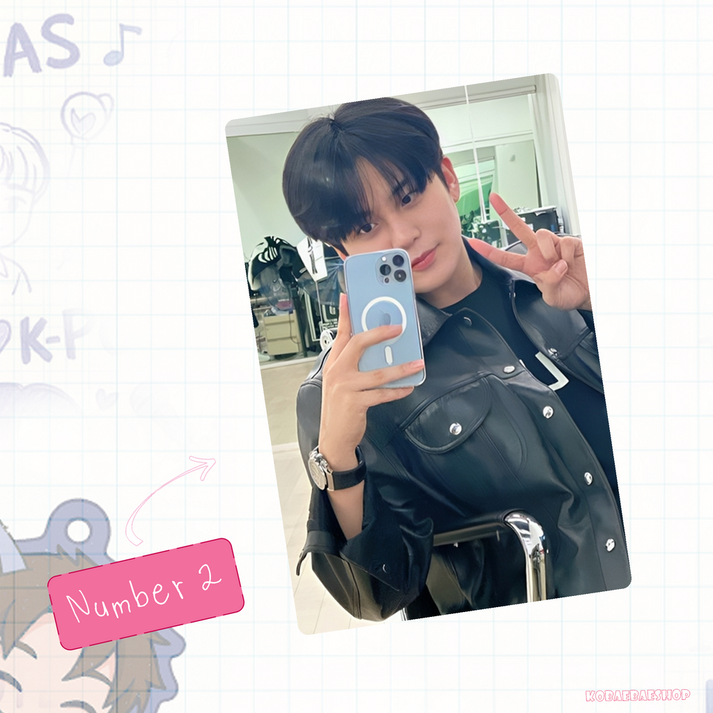 Atz - Jho handmade photocards kpop inspired - Set 3