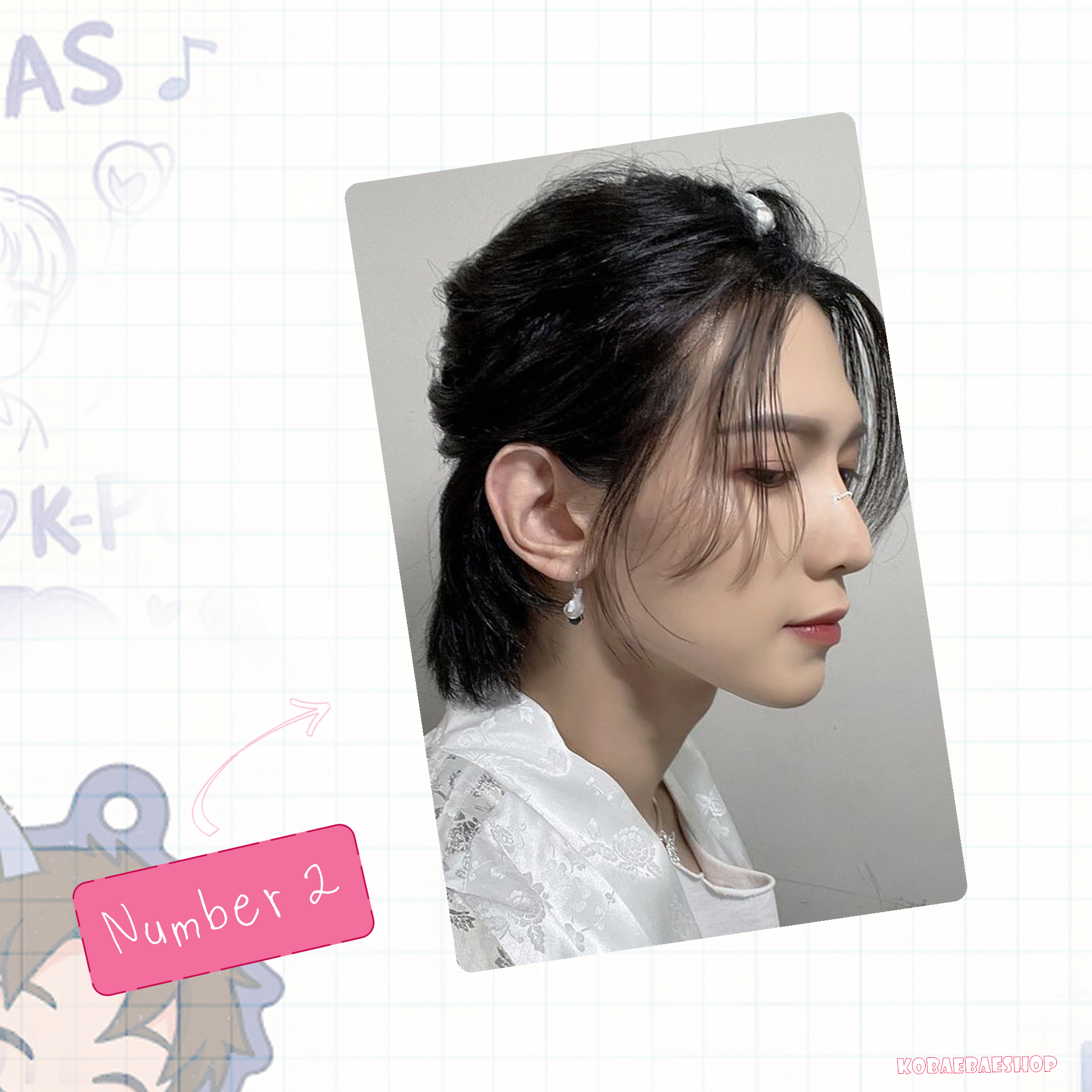 Atz - Yeo handmade photocards kpop inspired - Set 3