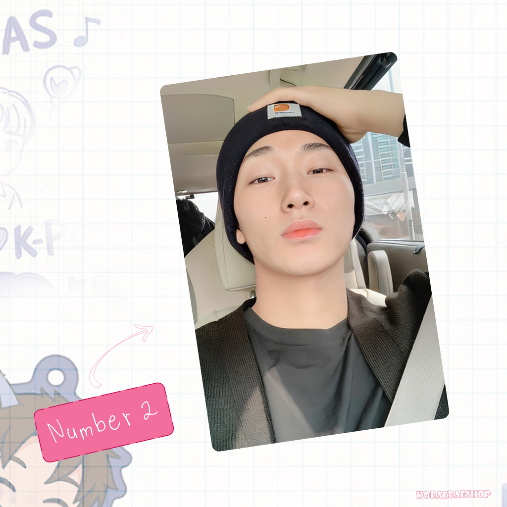 Atz -  Sannie handmade photocards kpop inspired - Set 3