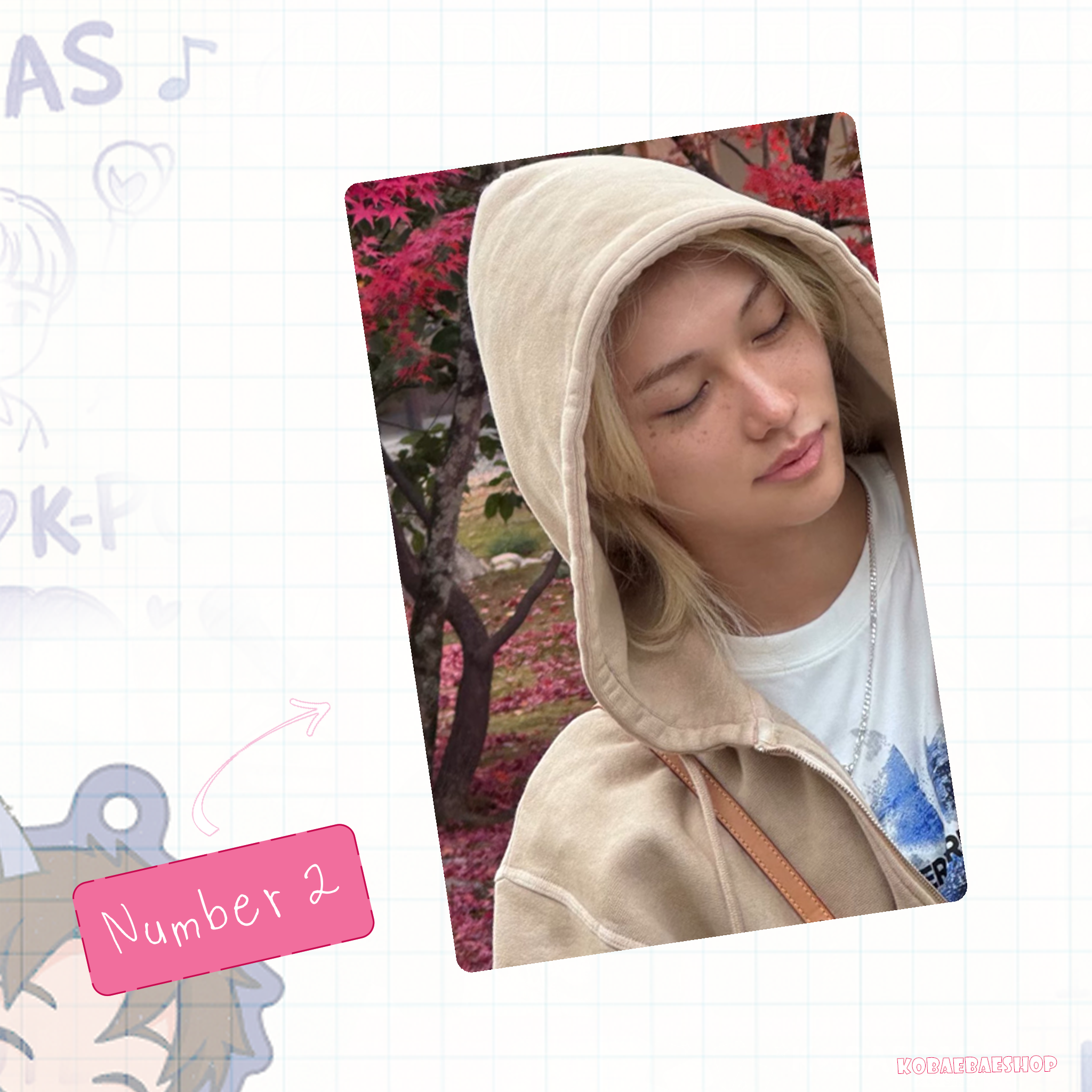 Date with My Bias - Lix Instant-Style Fanmade Photo Print