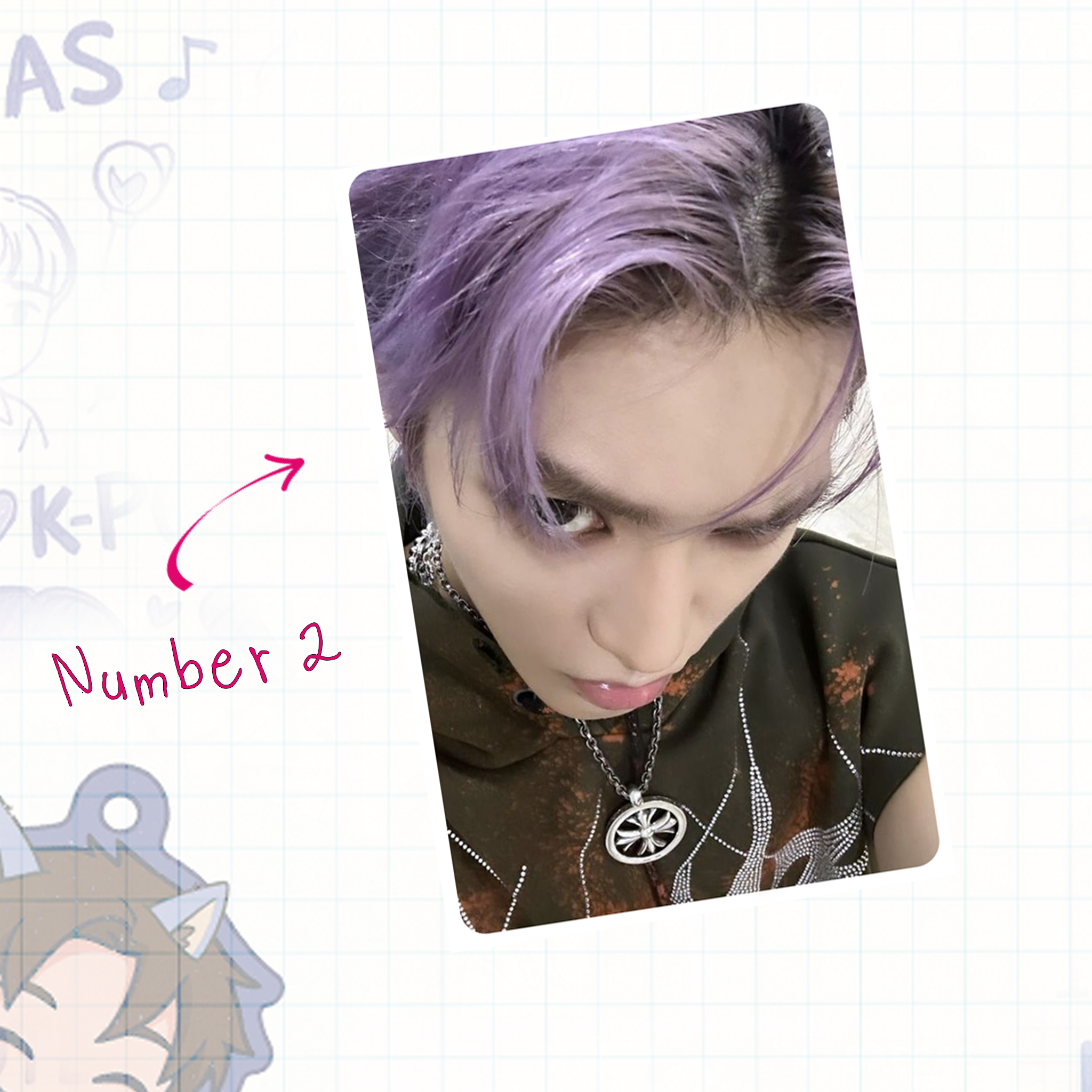 NeoUnit - Tae handmade photocards kpop inspired - Set 1