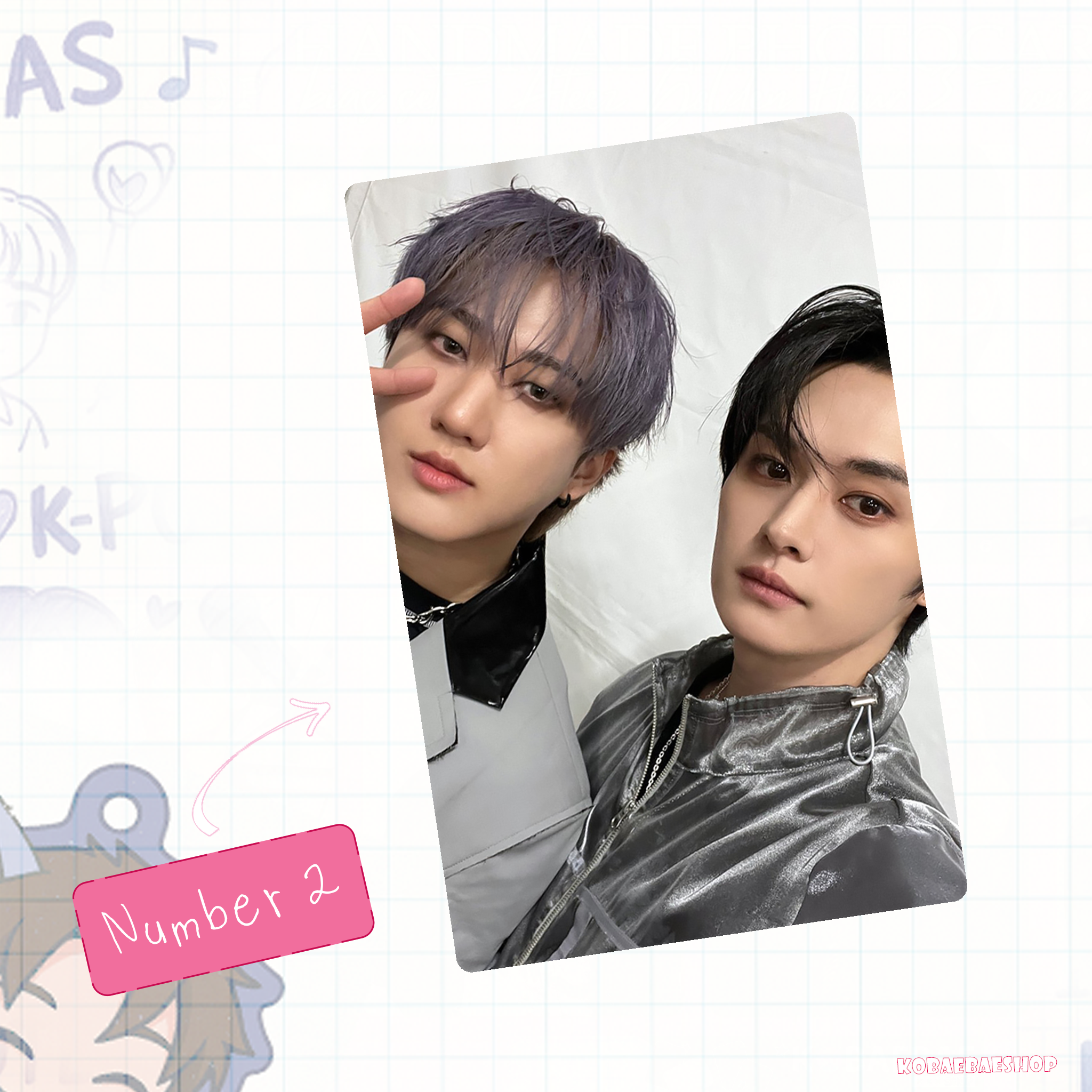 Skz - Ate Handmade photocards kpop inspired - Tube set