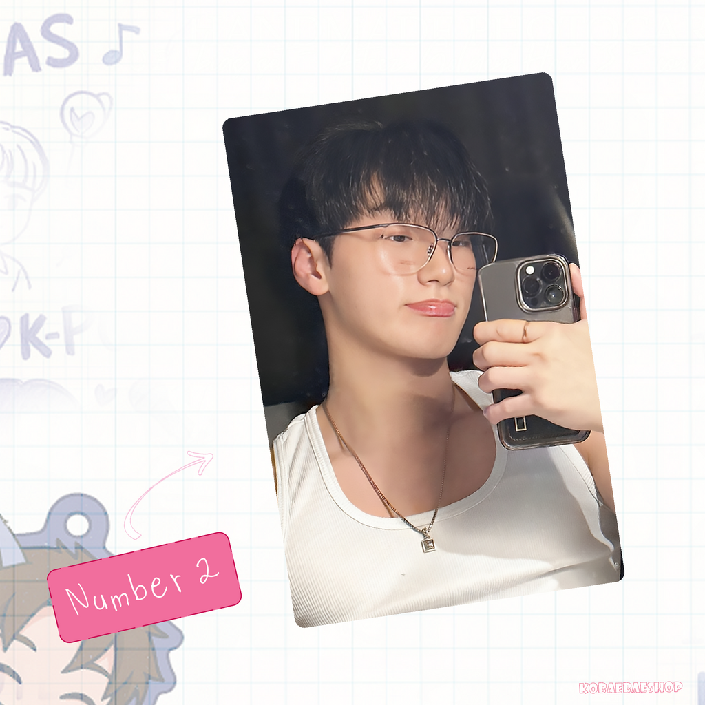 Atz - San Handmade photocards kpop inspired - Bias Set 2