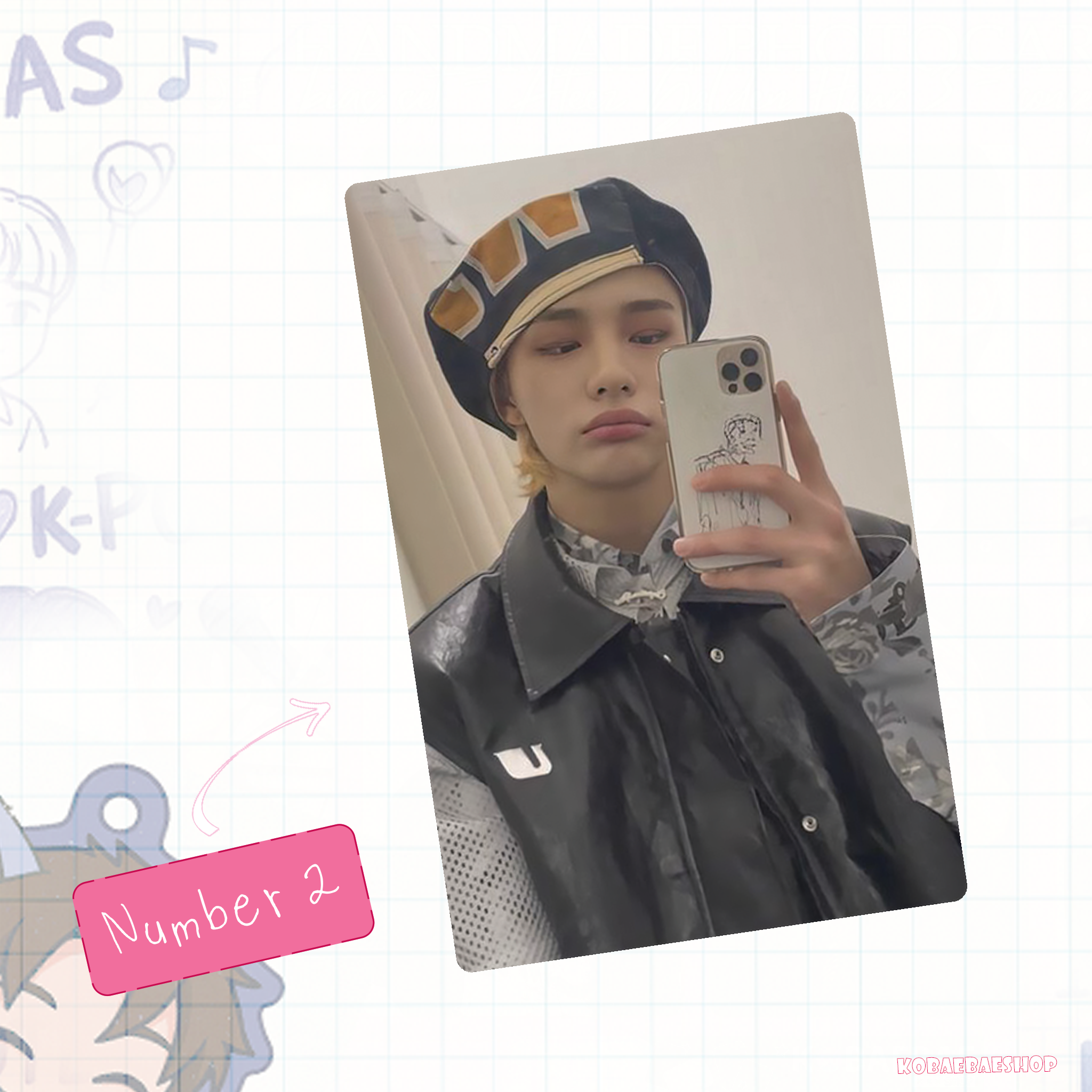 Skz - Hyune Handmade photocards kpop inspired - Bias set 4