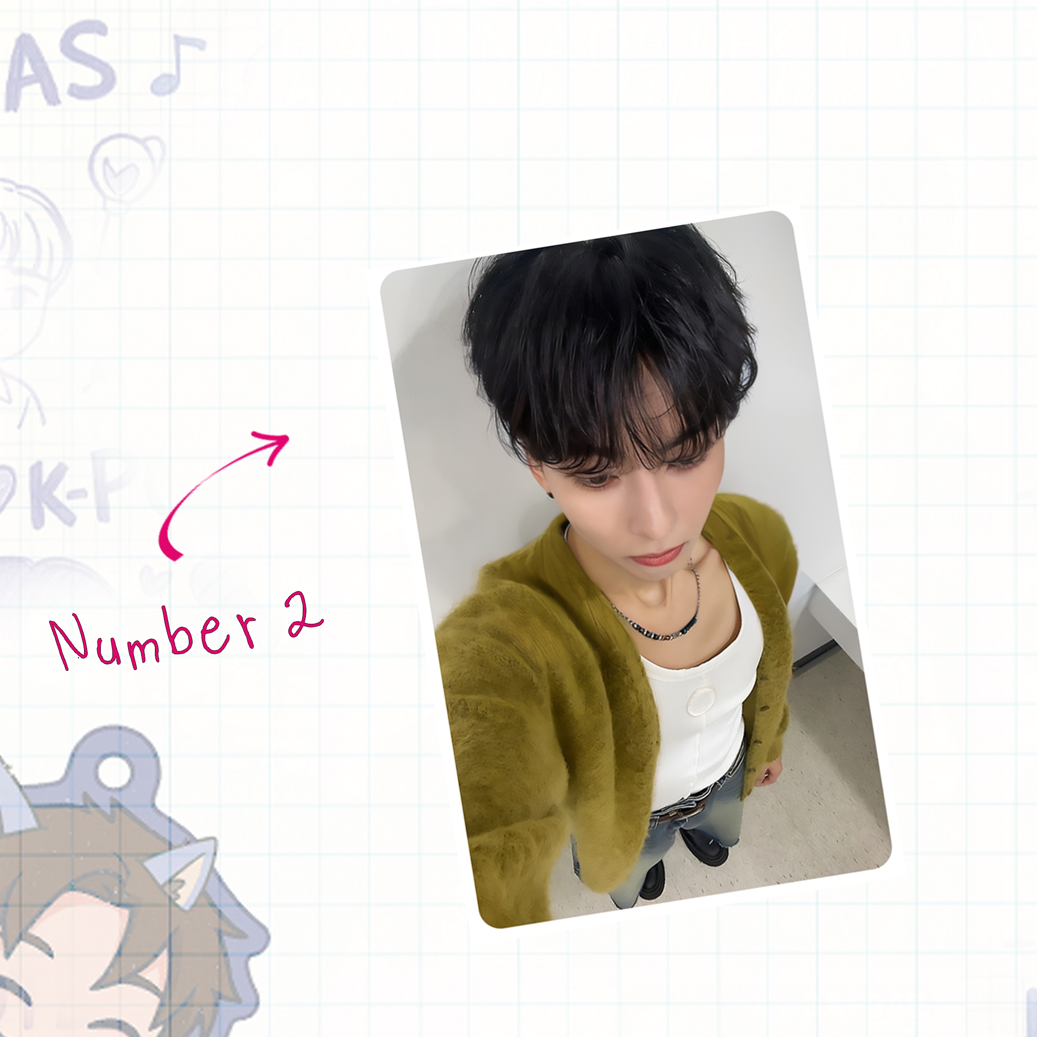 XHR - Ode handmade photocards kpop inspired - Set 1