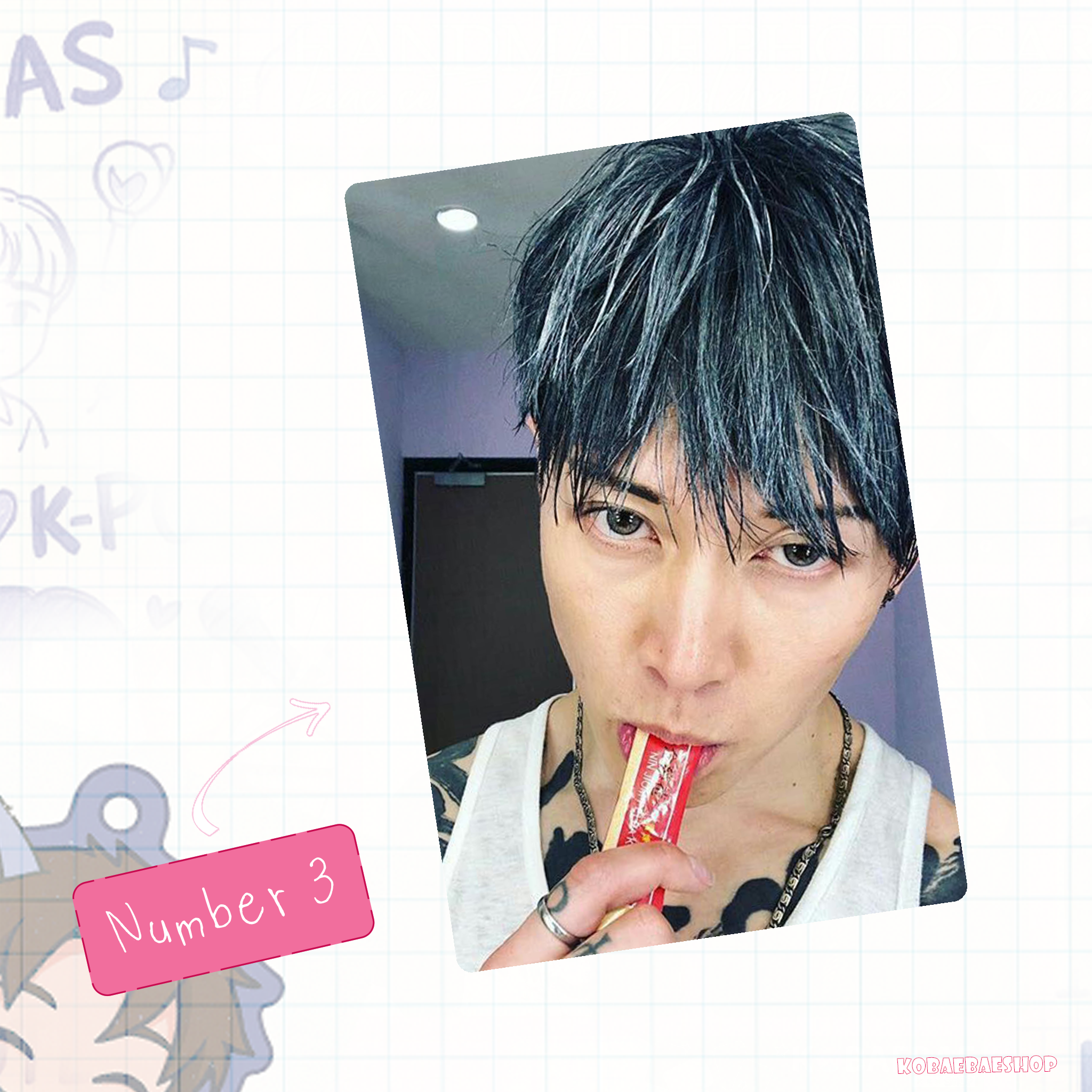 Miyavi - handmade photocards kpop inspired - Set 1