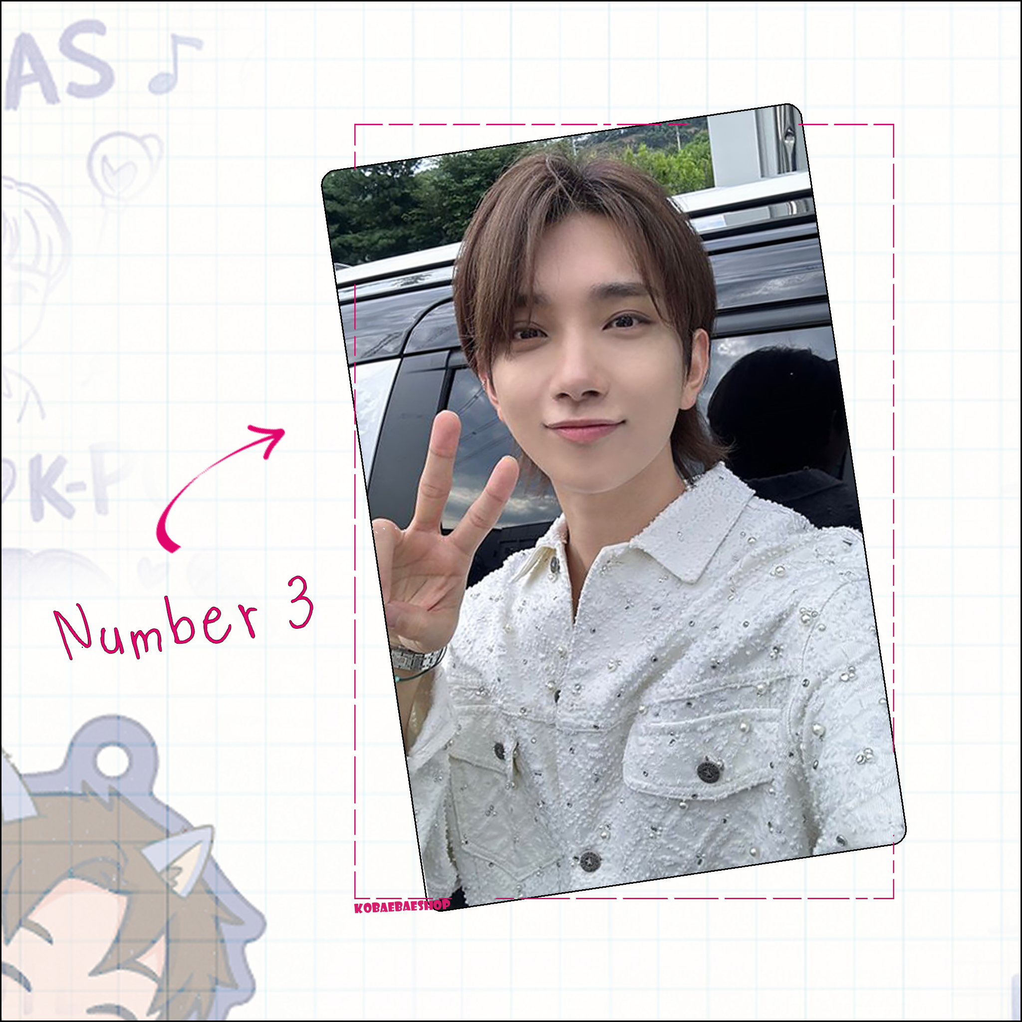 Svt - Josh Handmade photocards kpop inspired - Bias Set 1