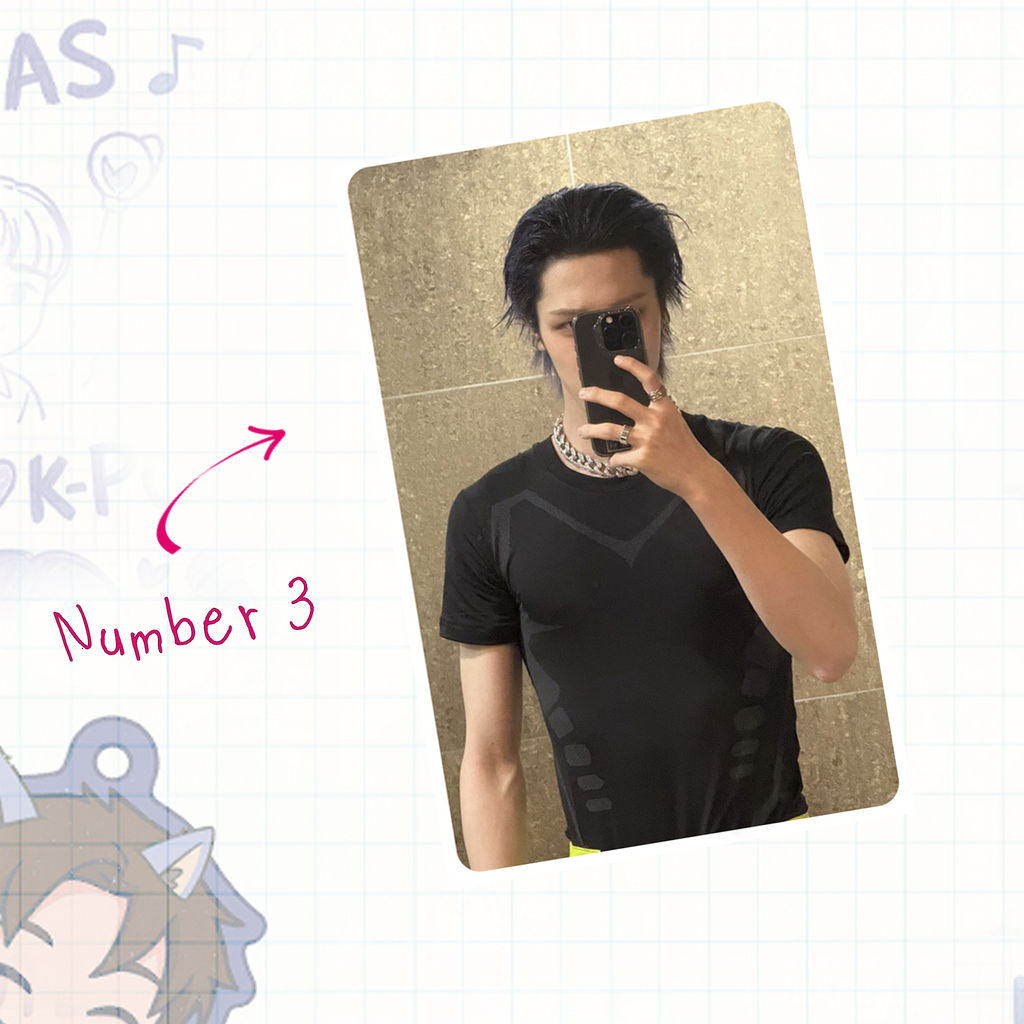 P1H - Shota handmade photocards kpop inspired - Set 1