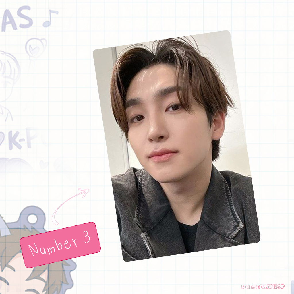 The Boyz - Sangyeon handmade photocards kpop inspired - Set 1