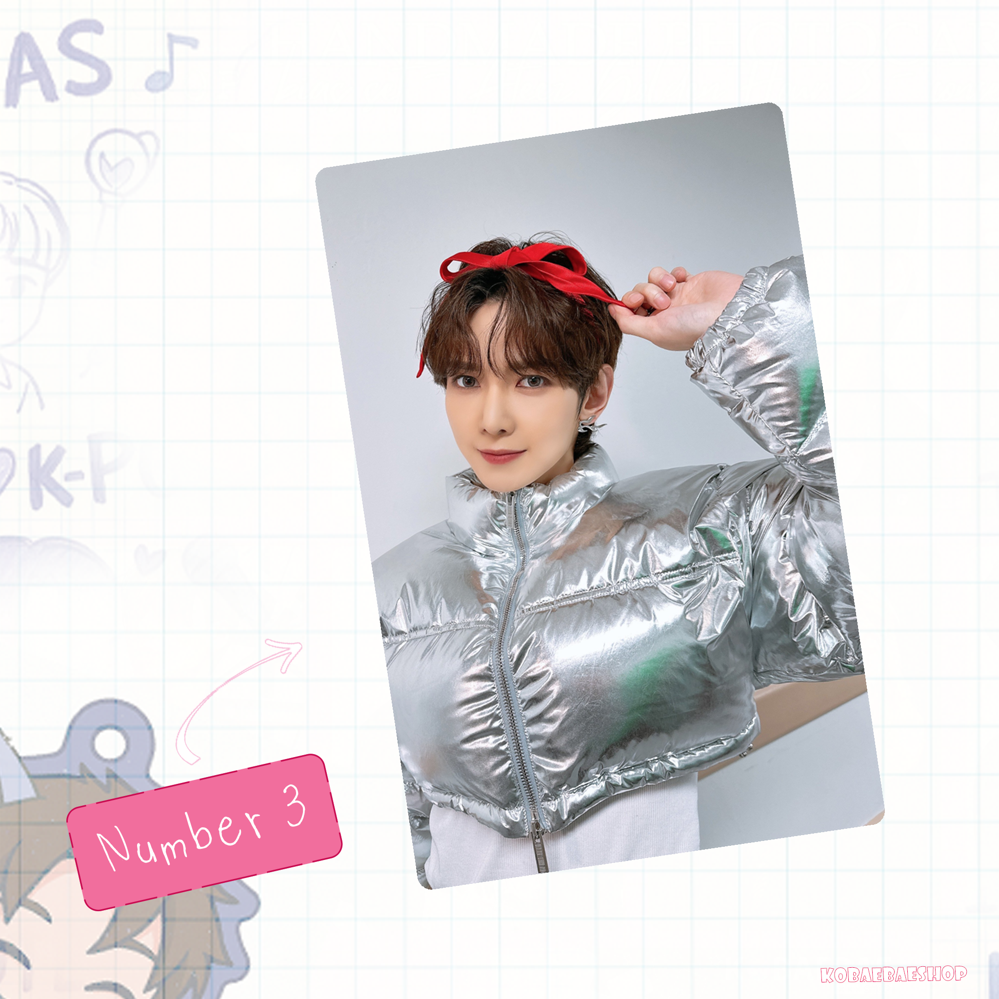 Atz - Yeo handmade photocards kpop inspired - Set 3