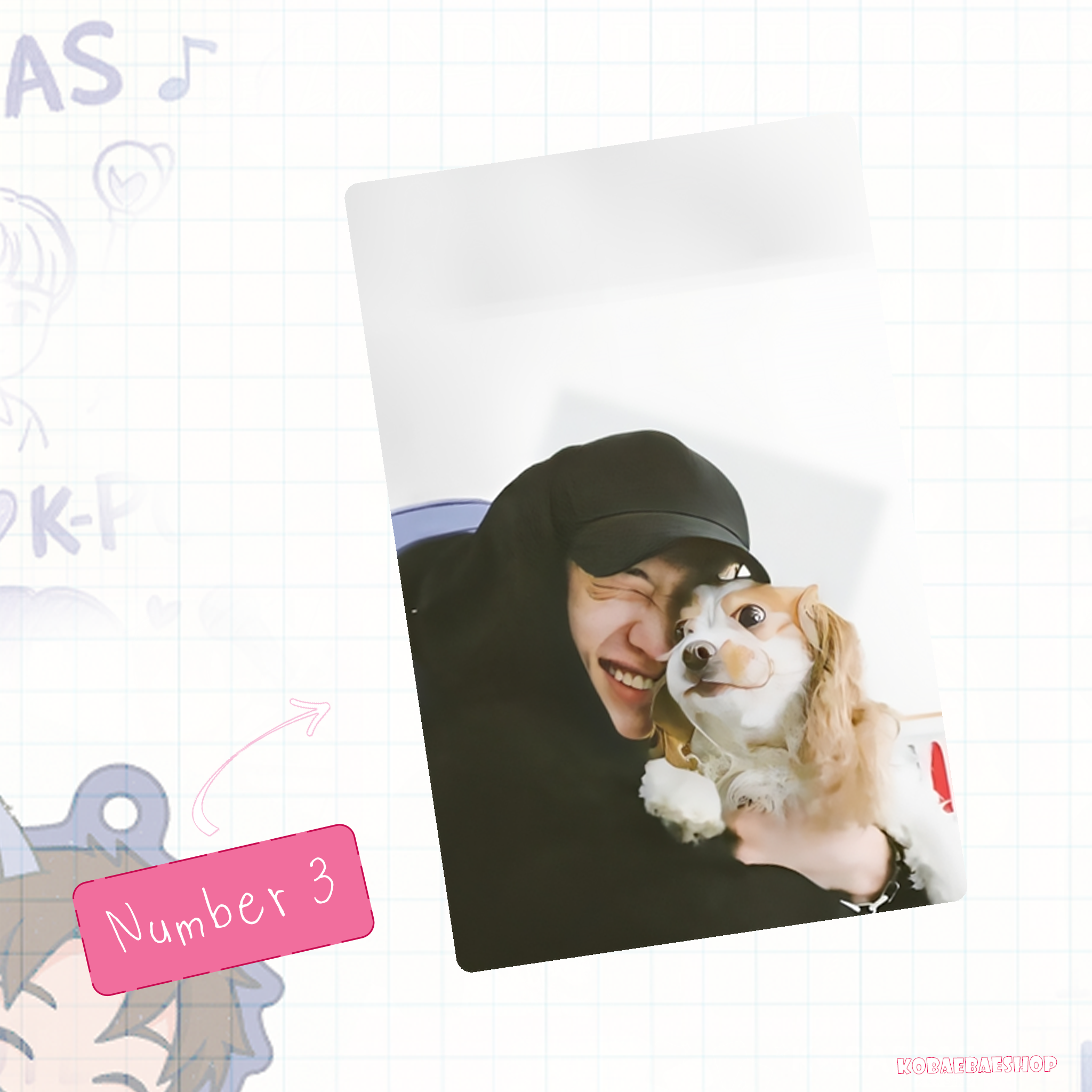 Date with My Bias - Channie Instant-Style Fanmade Photo Print