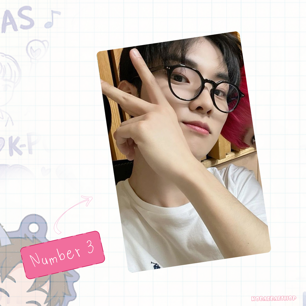 The Boyz - Q handmade photocards kpop inspired - Set 1