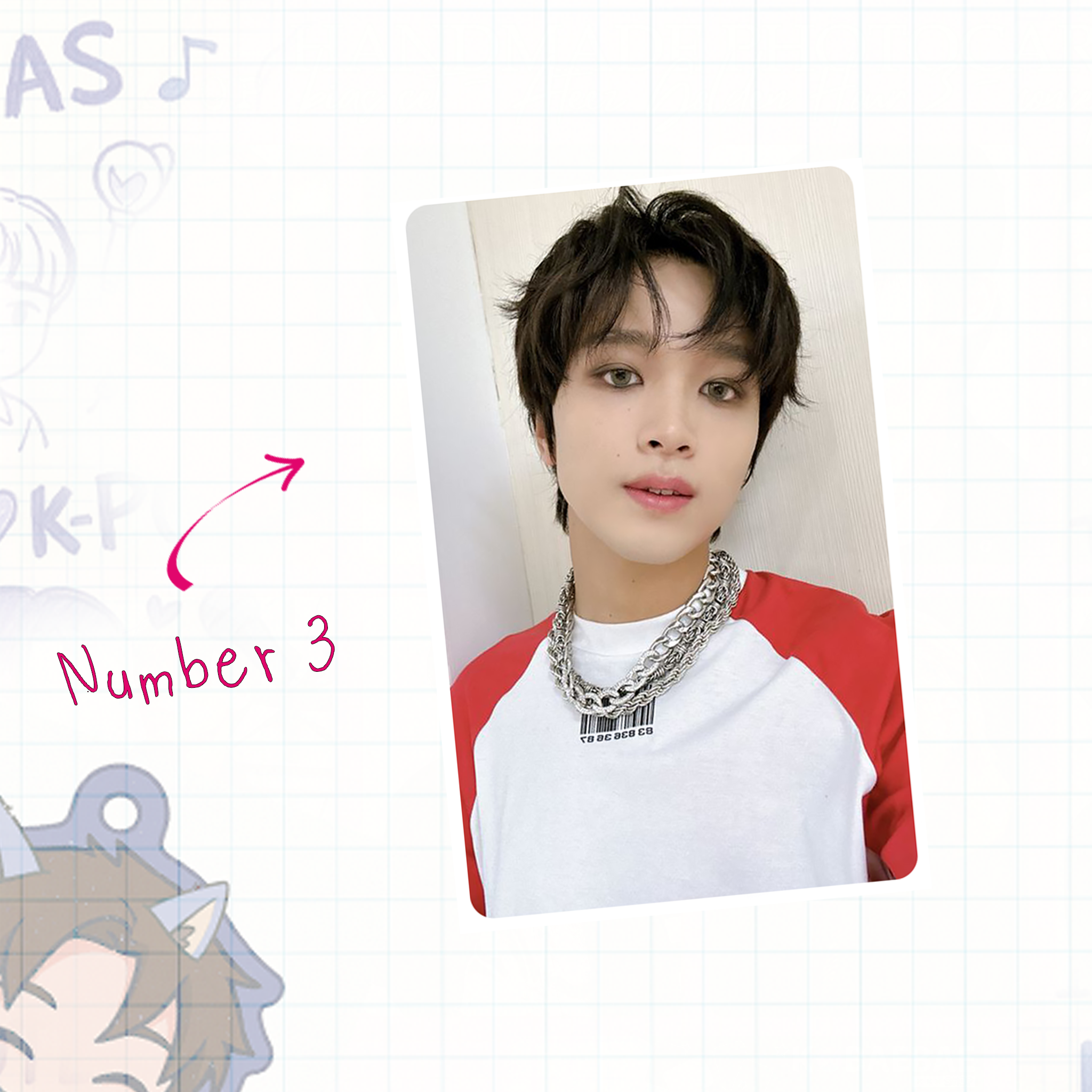 NeoUnit - Hae handmade photocards kpop inspired - Set 1