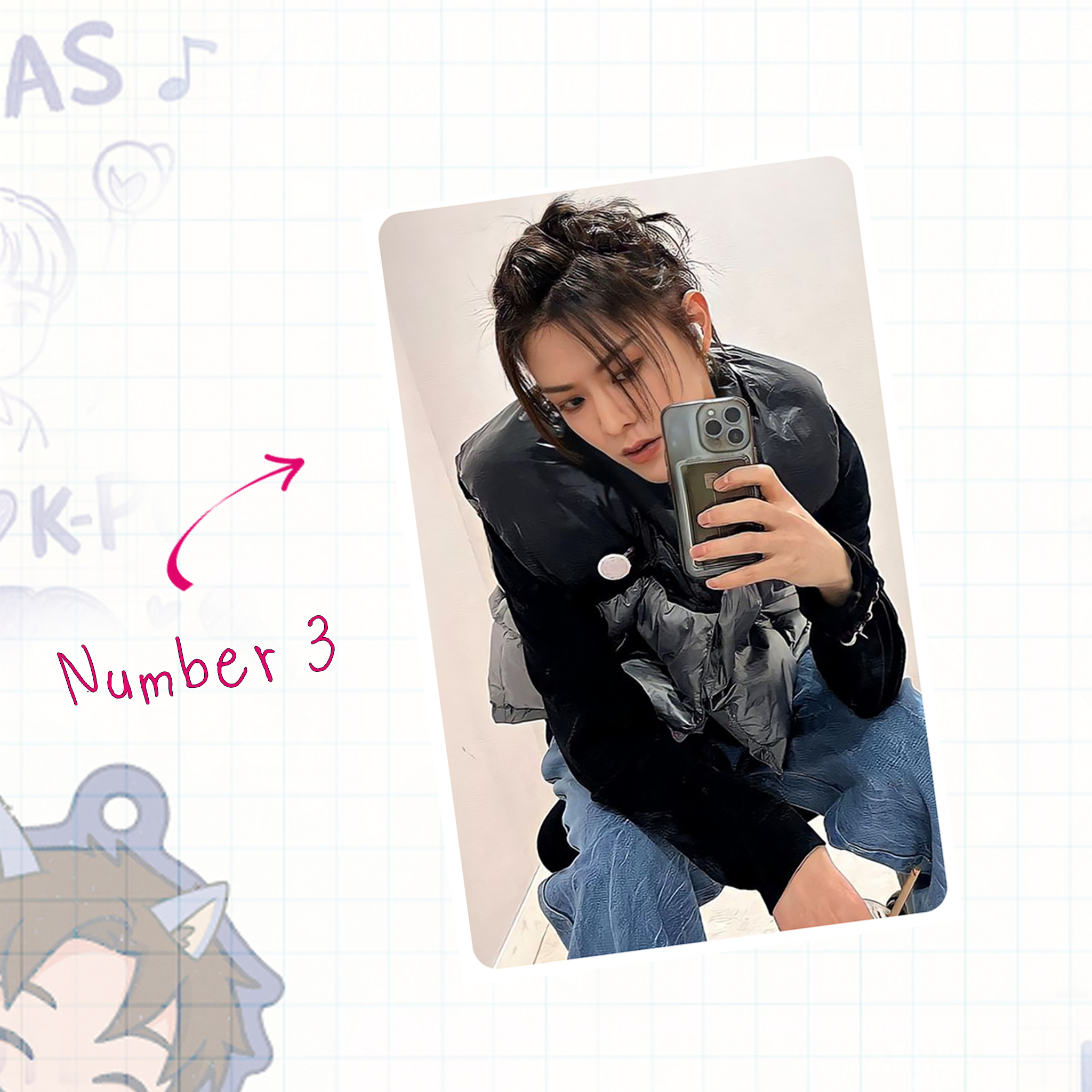 NeoUnit - Yu handmade photocards kpop inspired - Set 1