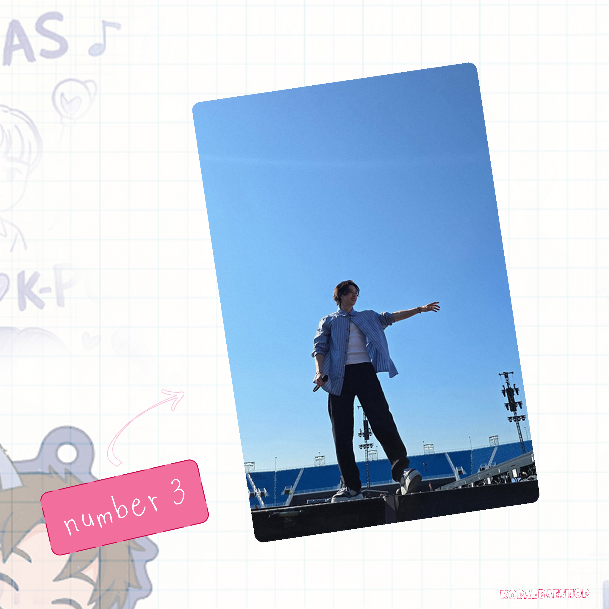 Skz - Channie handmade photocards kpop inspired - Set 3