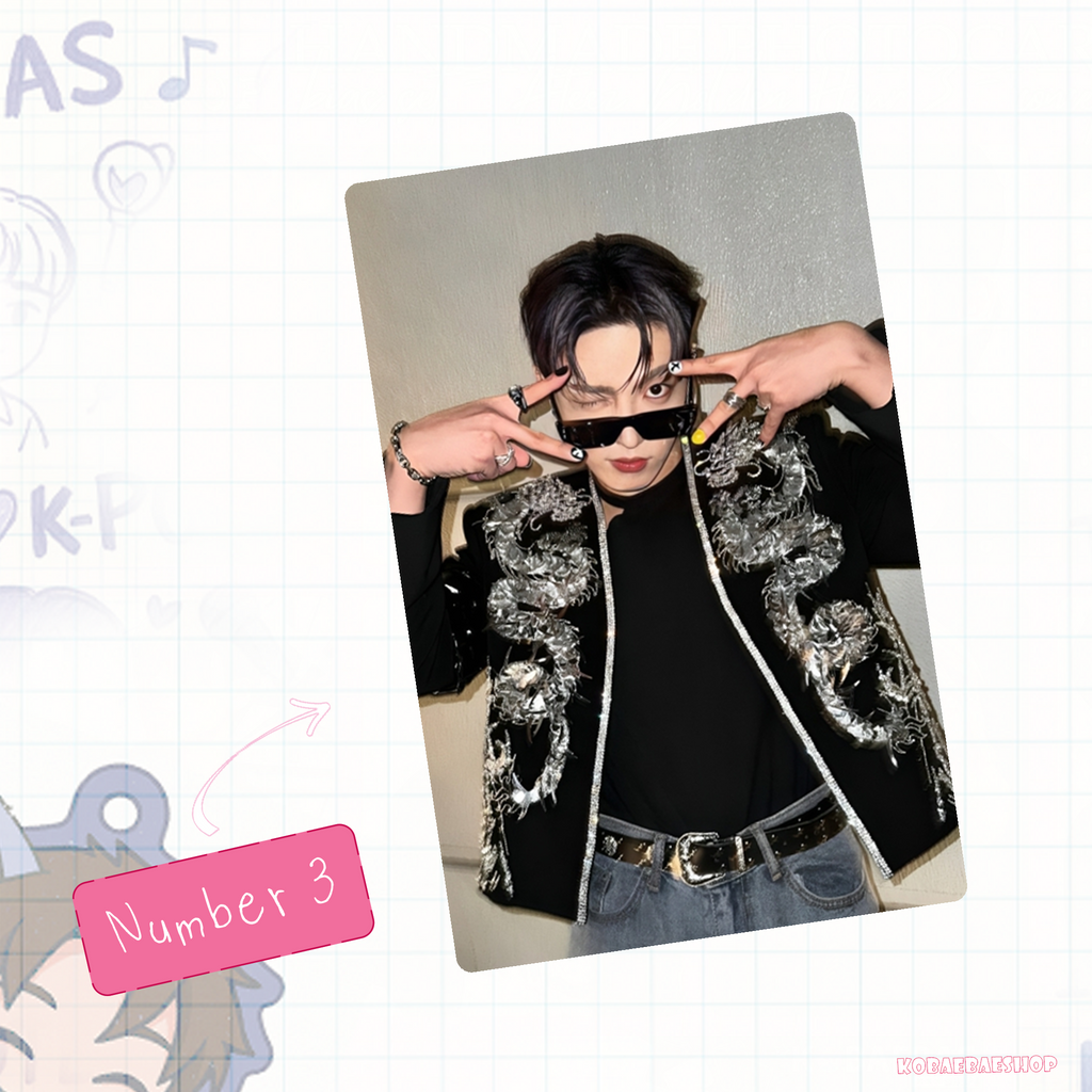 Atz - Joong handmade photocards kpop inspired - Set 3