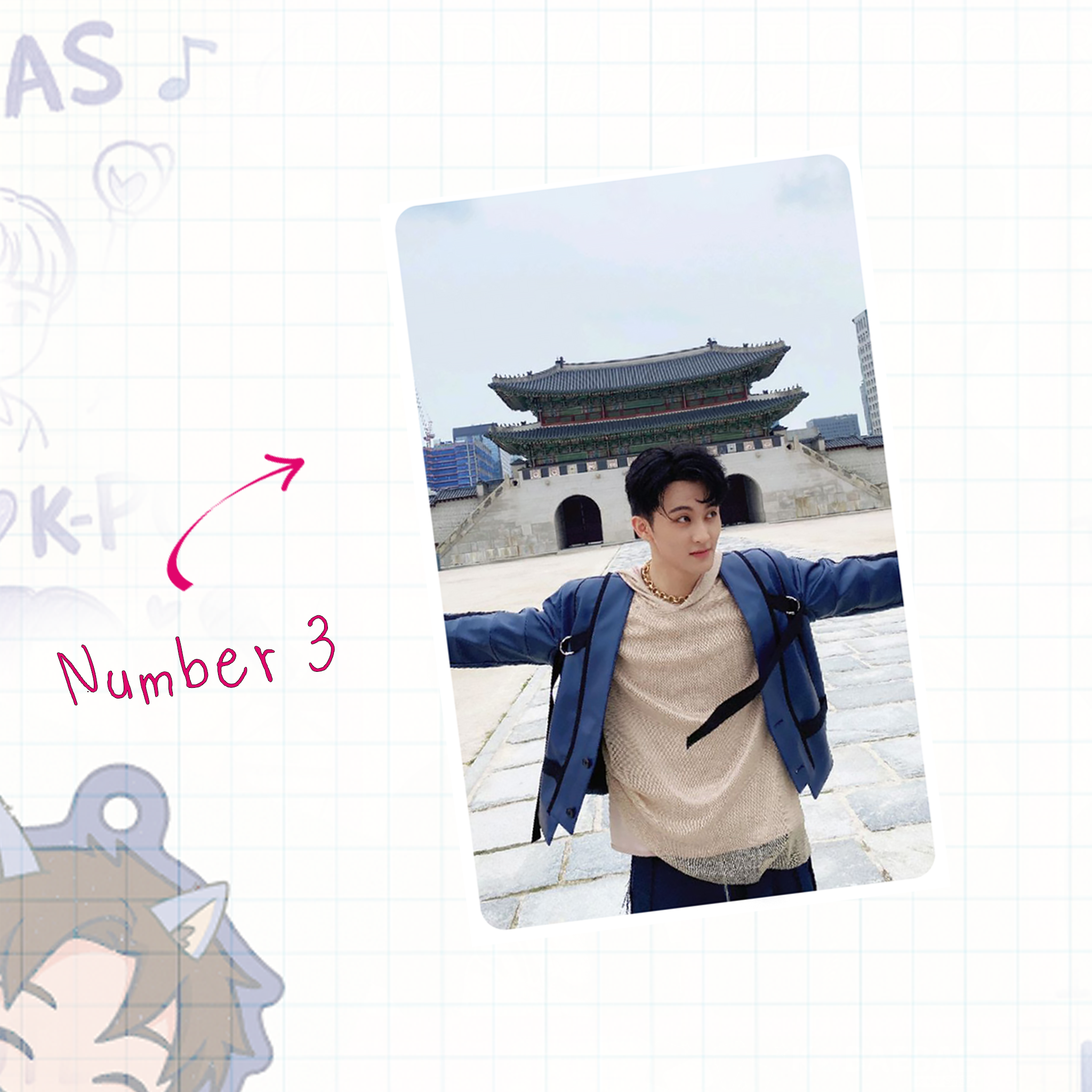 NeoUnit - Markie handmade photocards kpop inspired - Set 1