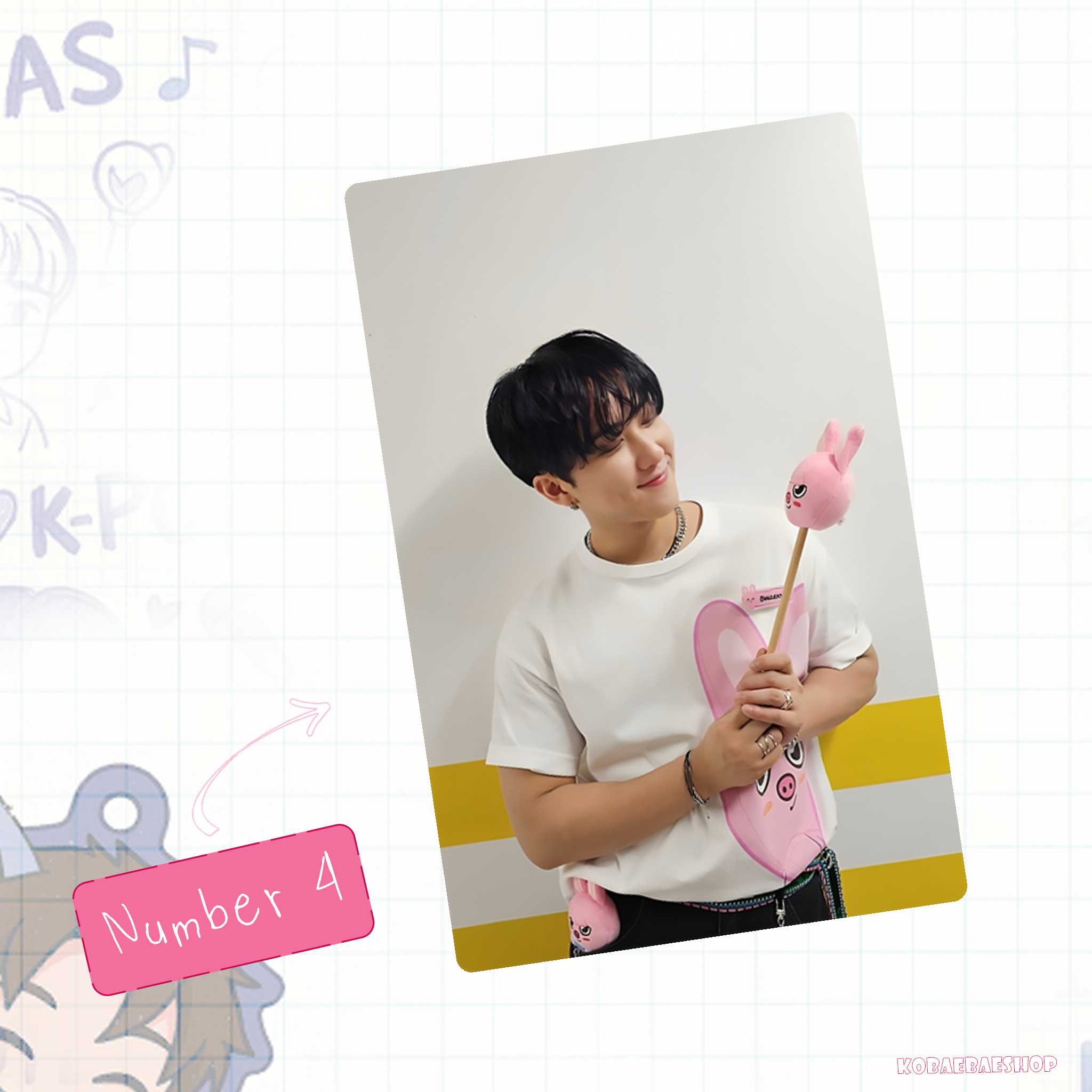 Date with My Bias - Binnie Instant-Style Fanmade Photo Print