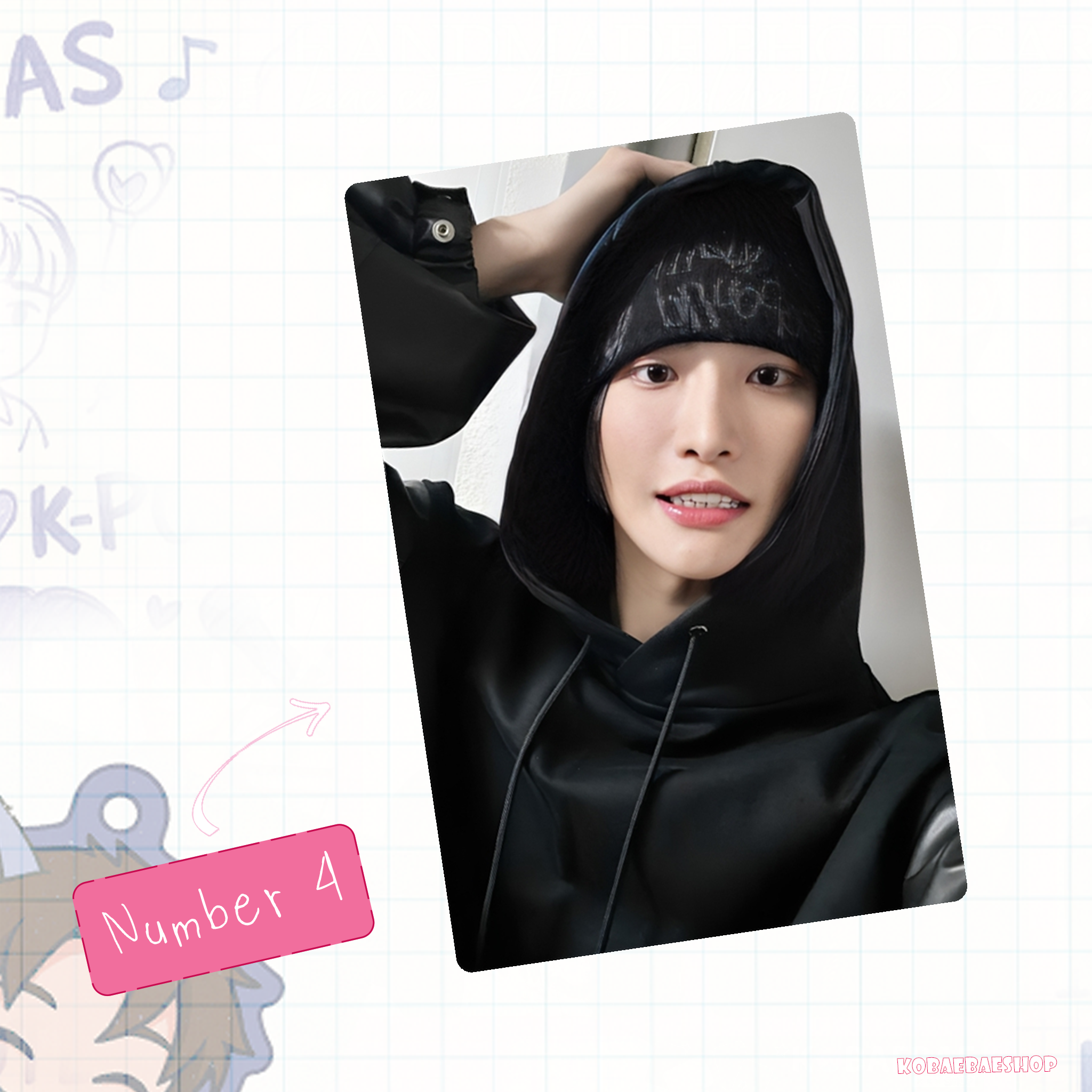Atz - Hwa handmade photocards kpop inspired - Set 3