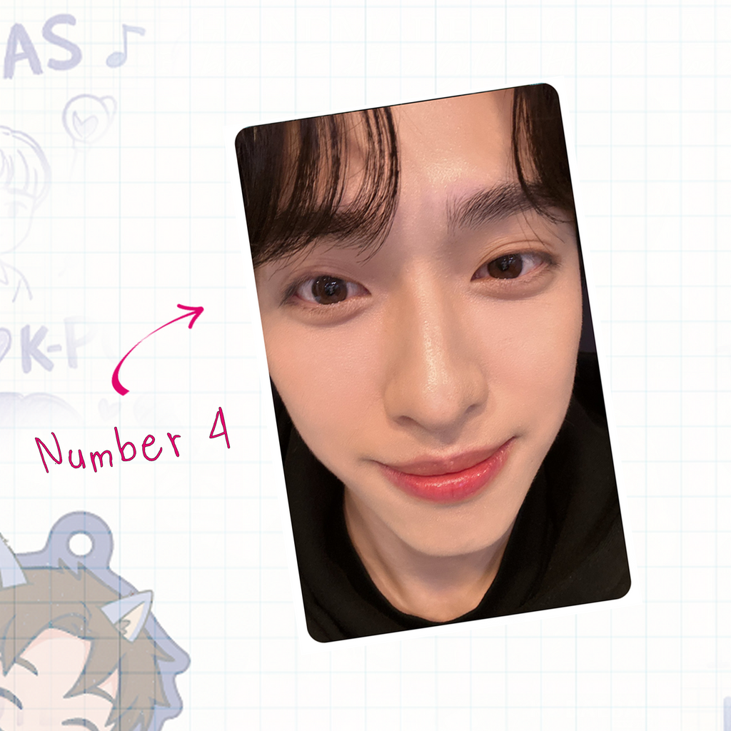 XHR - Gao handmade photocards kpop inspired - Set 1