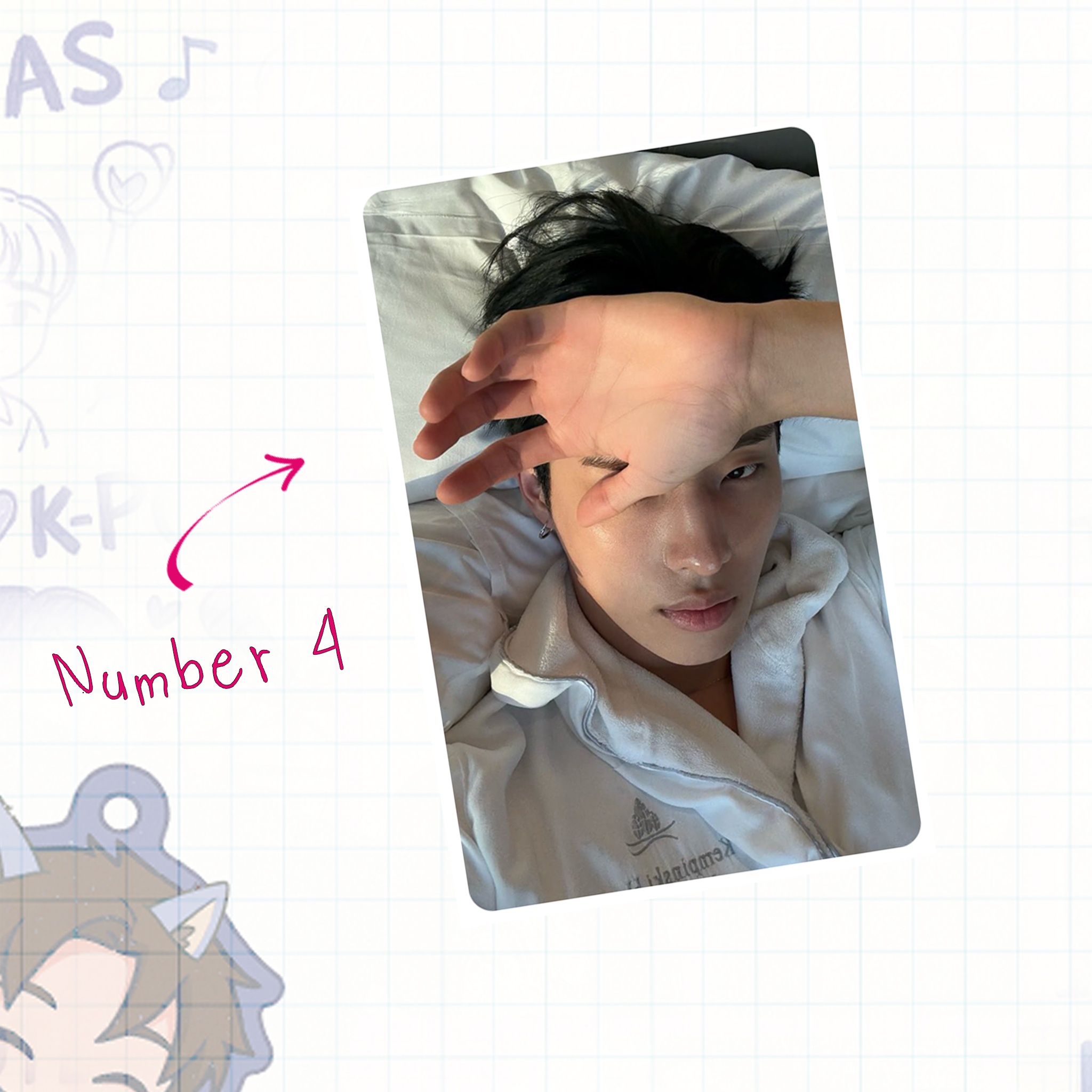 P1H - Kyo handmade photocards kpop inspired - Set 1