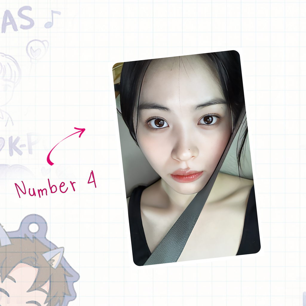 Itz - Ryu handmade photocards kpop inspired - Set 1