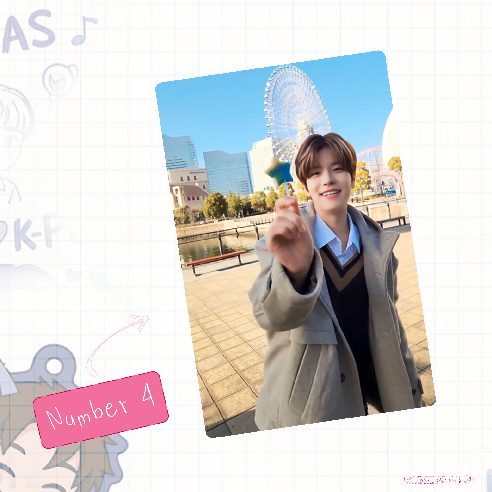 Date with My Bias - Min Instant-Style Fanmade Photo Print