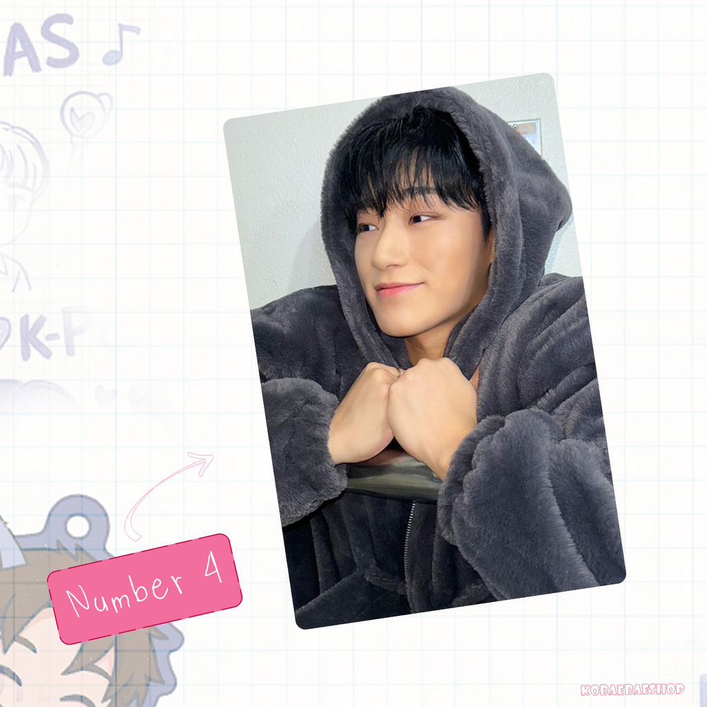 Atz -  Sannie handmade photocards kpop inspired - Set 3