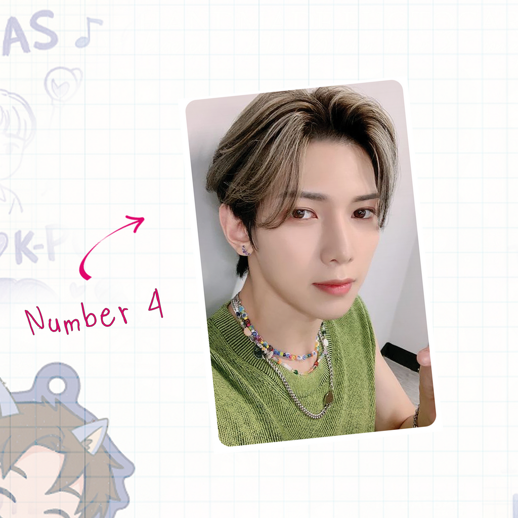 Atz - Yeo handmade photocards kpop inspired - Set 1