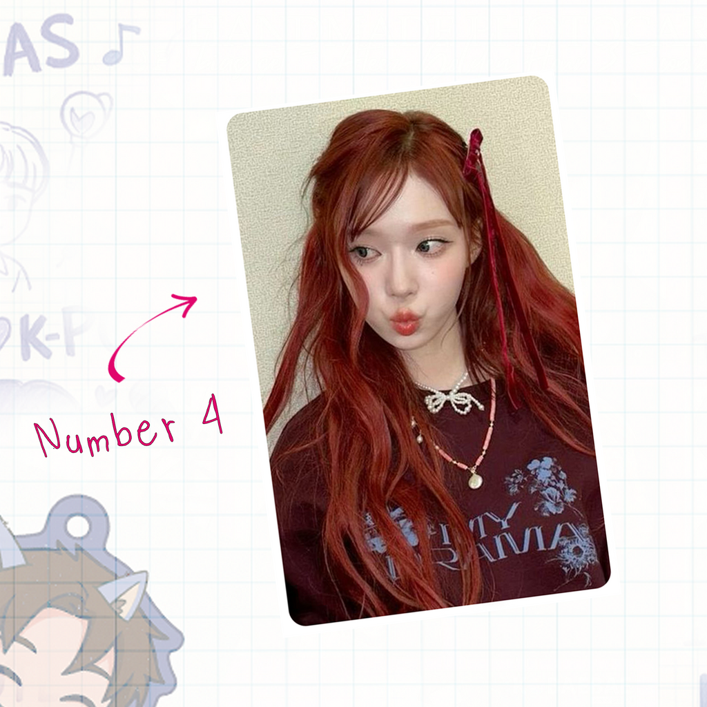 Aesp - Winnie handmade photocards kpop inspired - Set 1