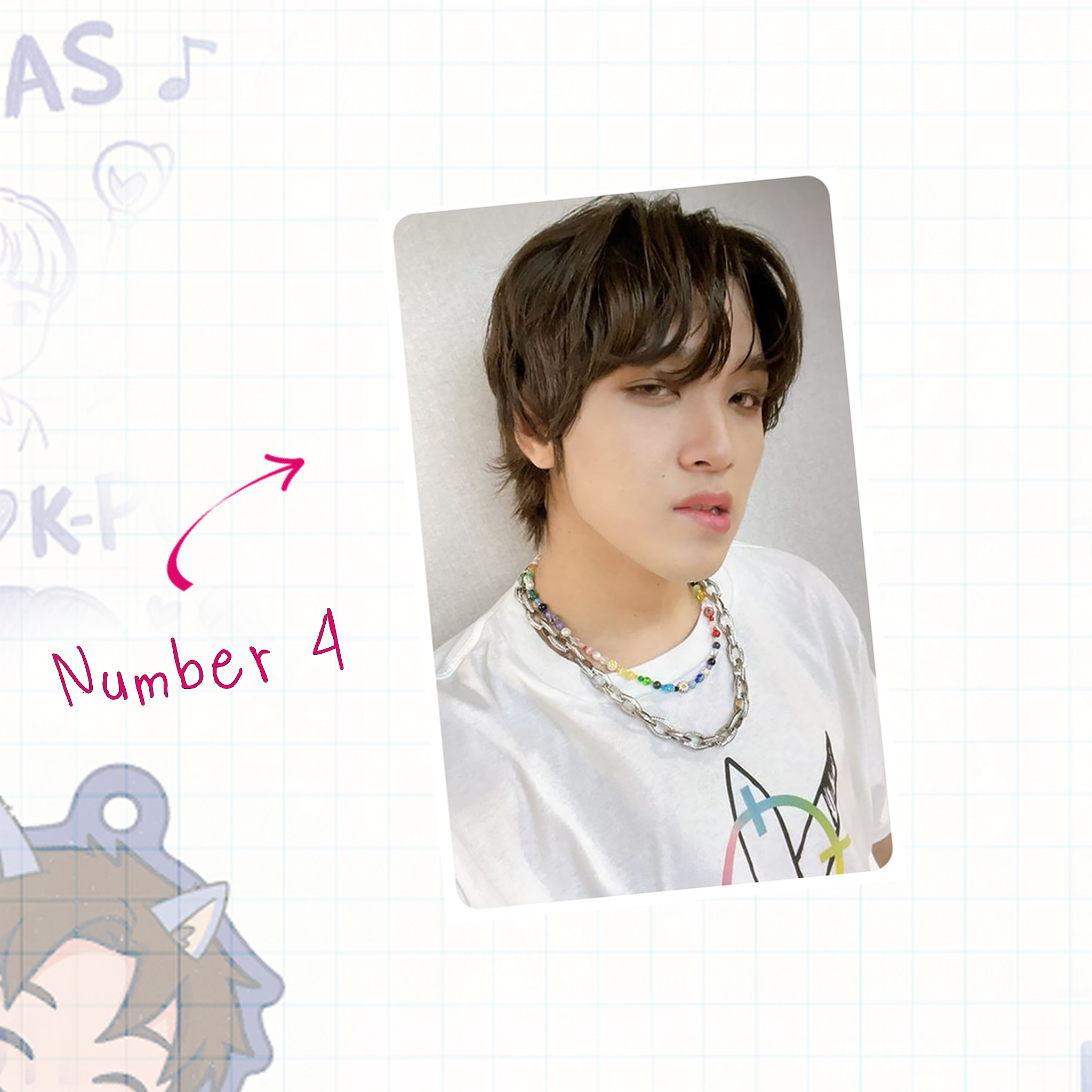 NeoUnit - Hae handmade photocards kpop inspired - Set 1