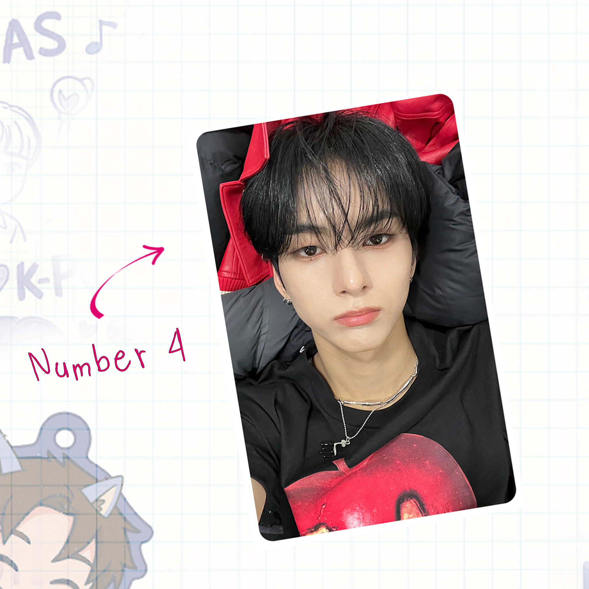 XHR - Ode handmade photocards kpop inspired - Set 1
