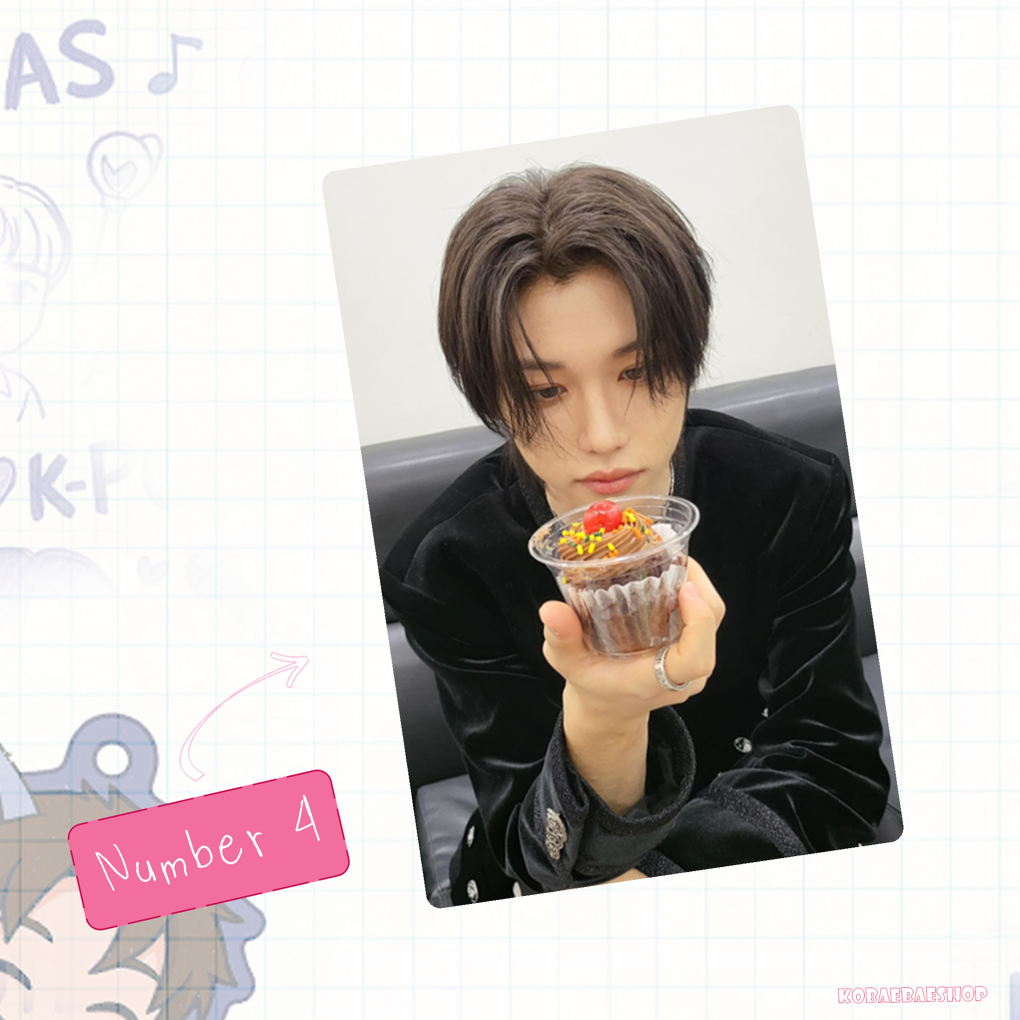 Skz - Lix Handmade photocards kpop inspired - Bias set 4