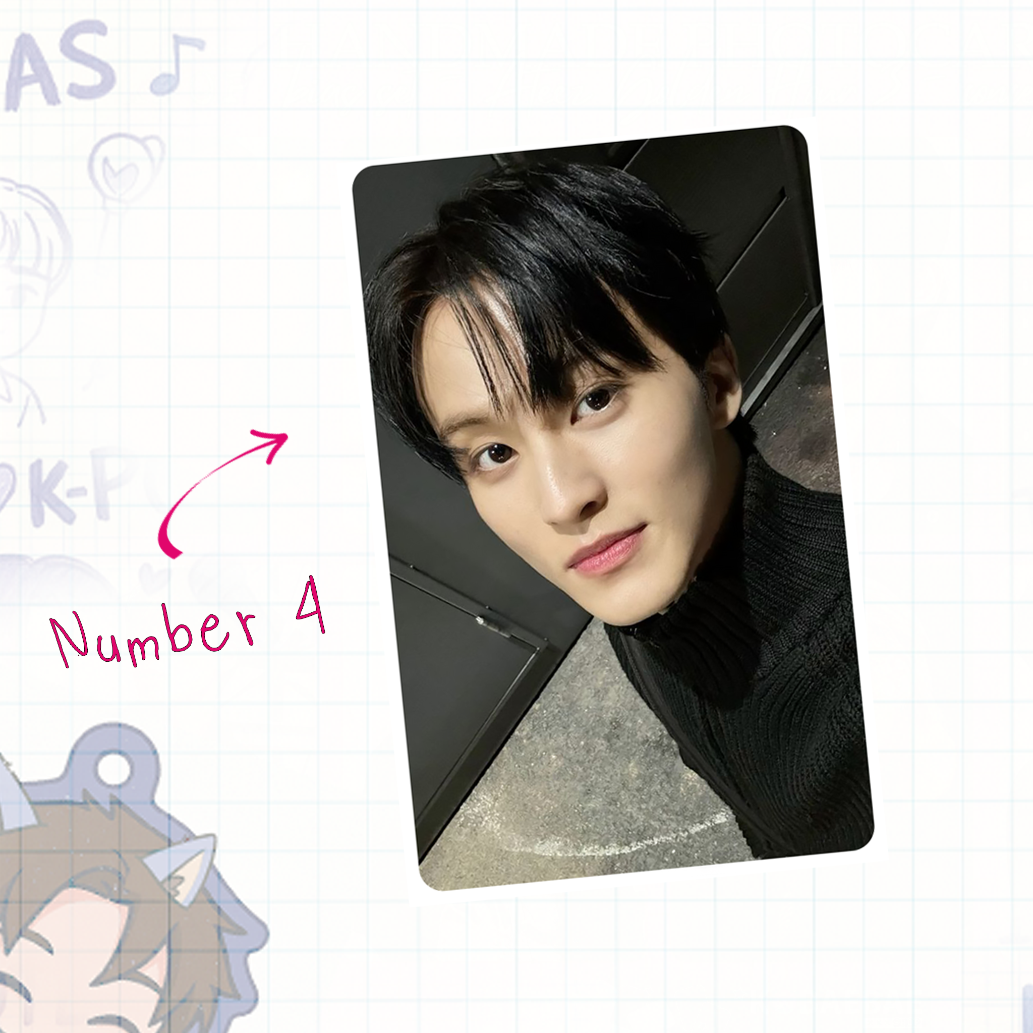 NeoUnit - Markie handmade photocards kpop inspired - Set 1