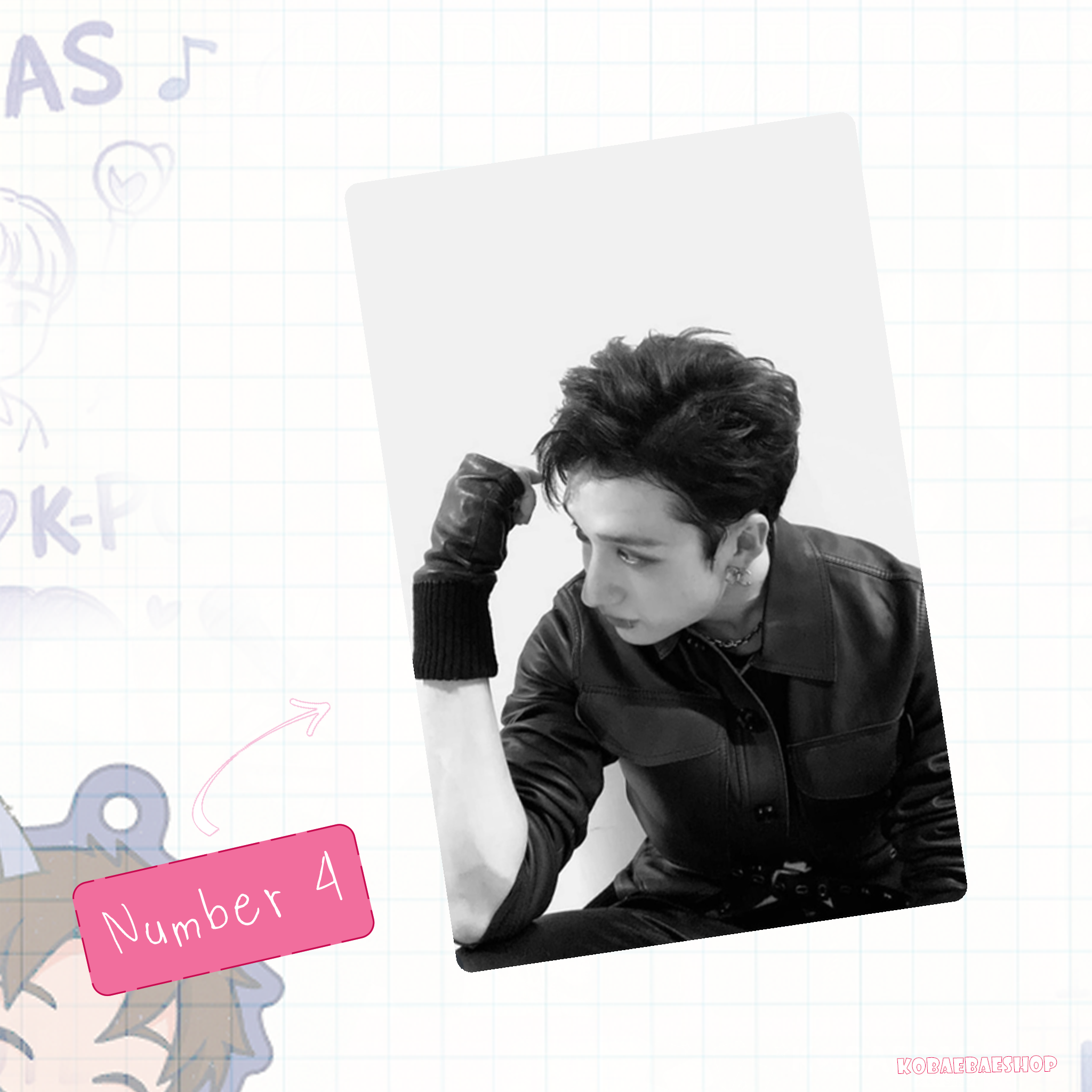 Skz - Channie Handmade photocards kpop inspired - Bias set 4