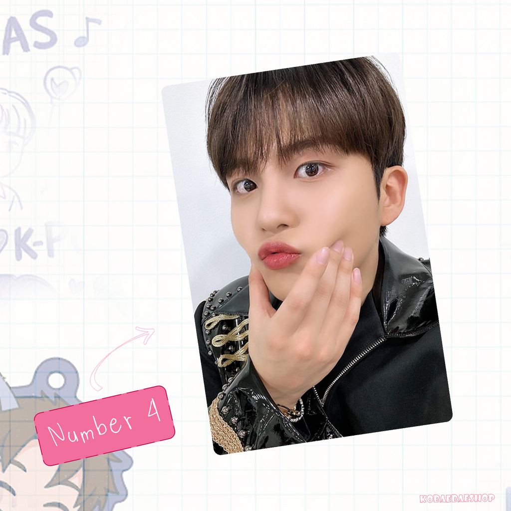 Atz - Jho handmade photocards kpop inspired - Set 3