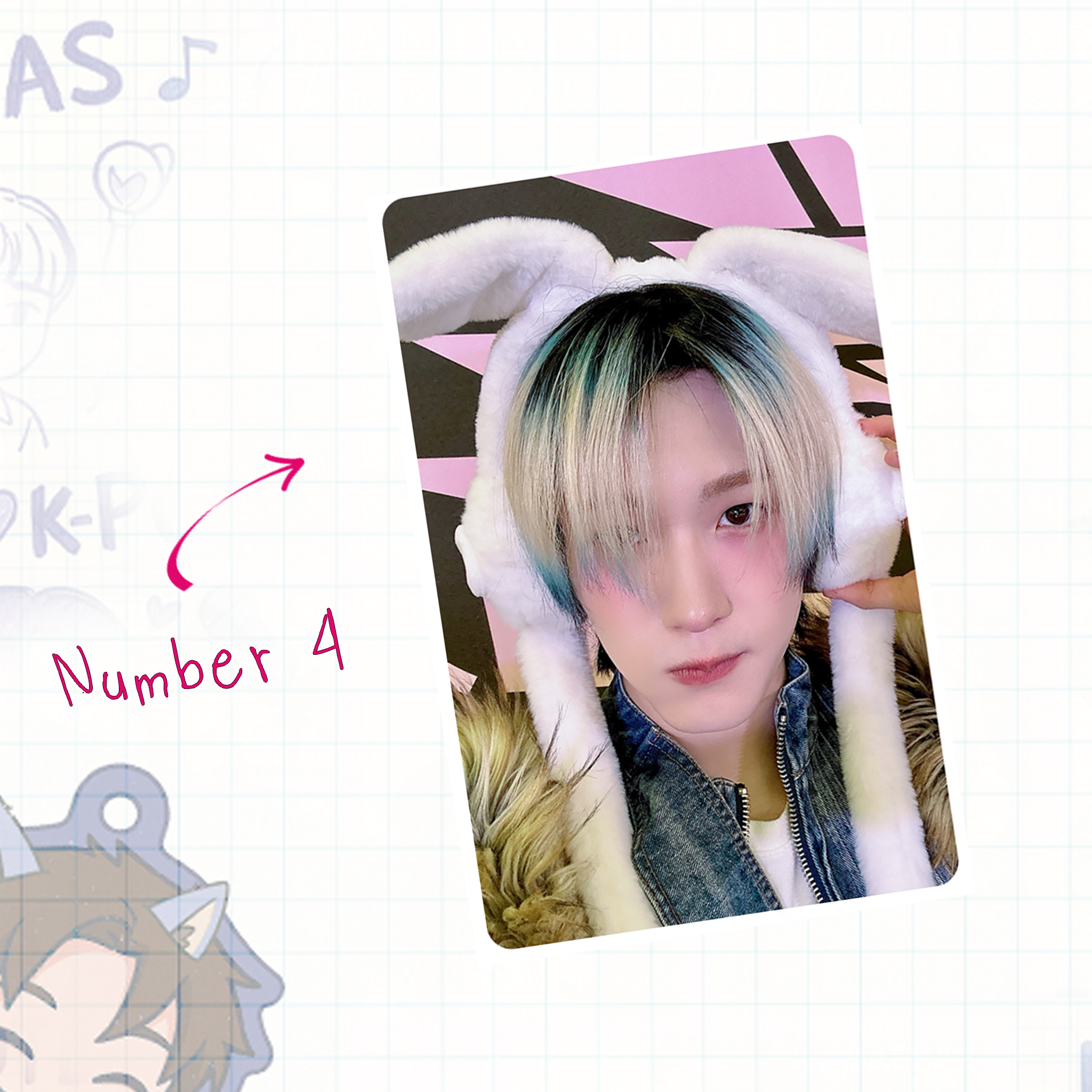 P1H - Shota handmade photocards kpop inspired - Set 1